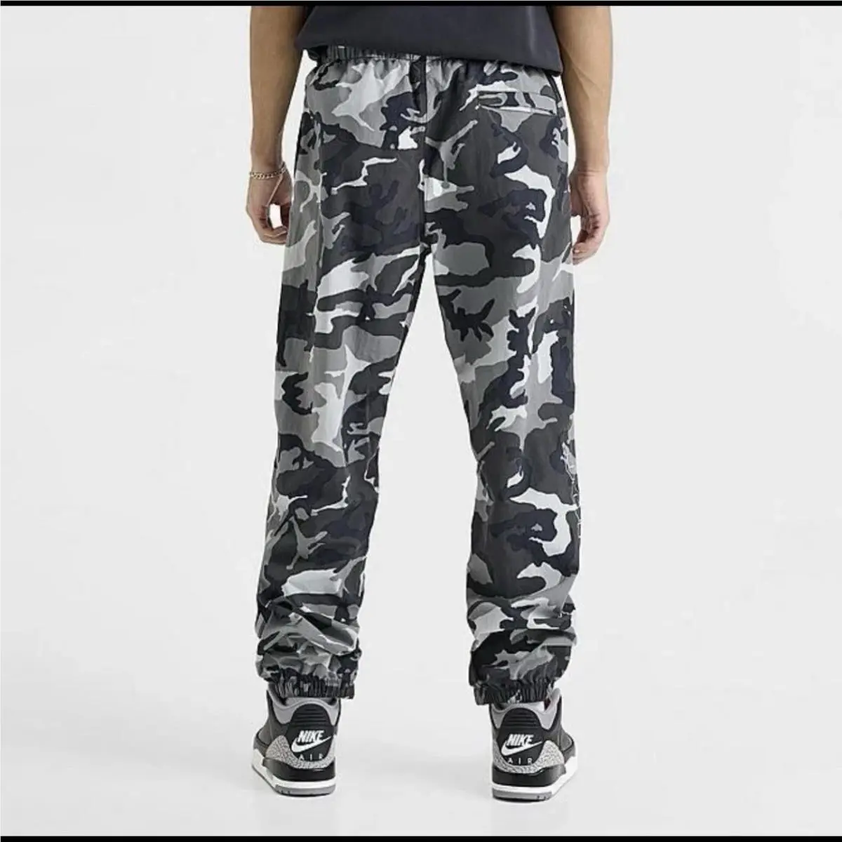 Nike clothing - Air Jordan MVP - Air MVP - FZ3529 010 - Black Sail Camo (UPC: 0197601299640) 2