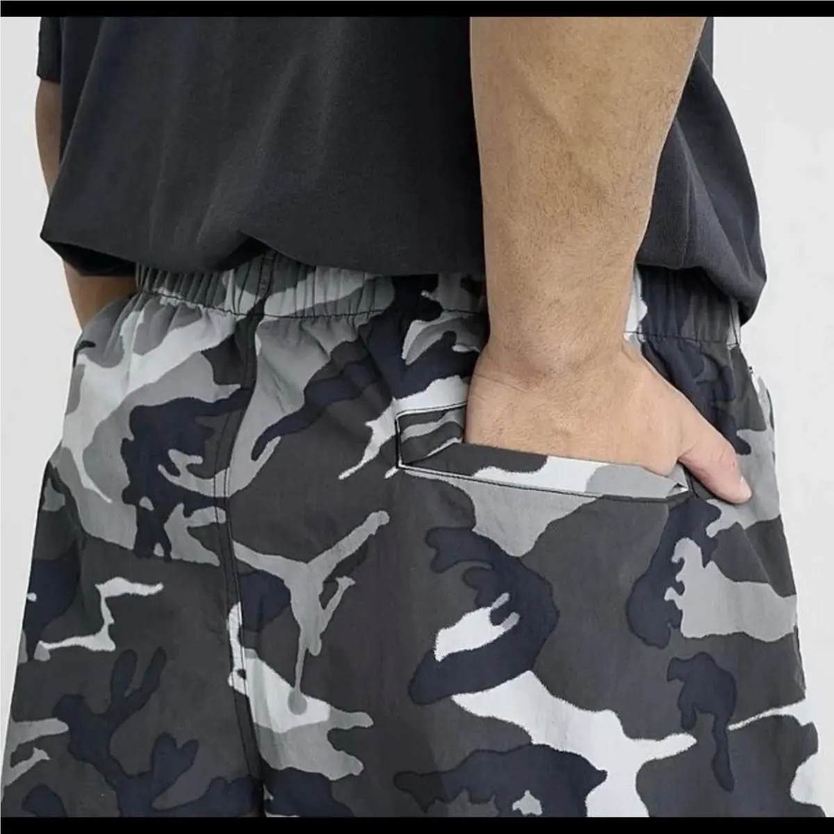 Nike clothing - Air Jordan MVP - Air MVP - FZ3529 010 - Black Sail Camo (UPC: 0197601299640) 4