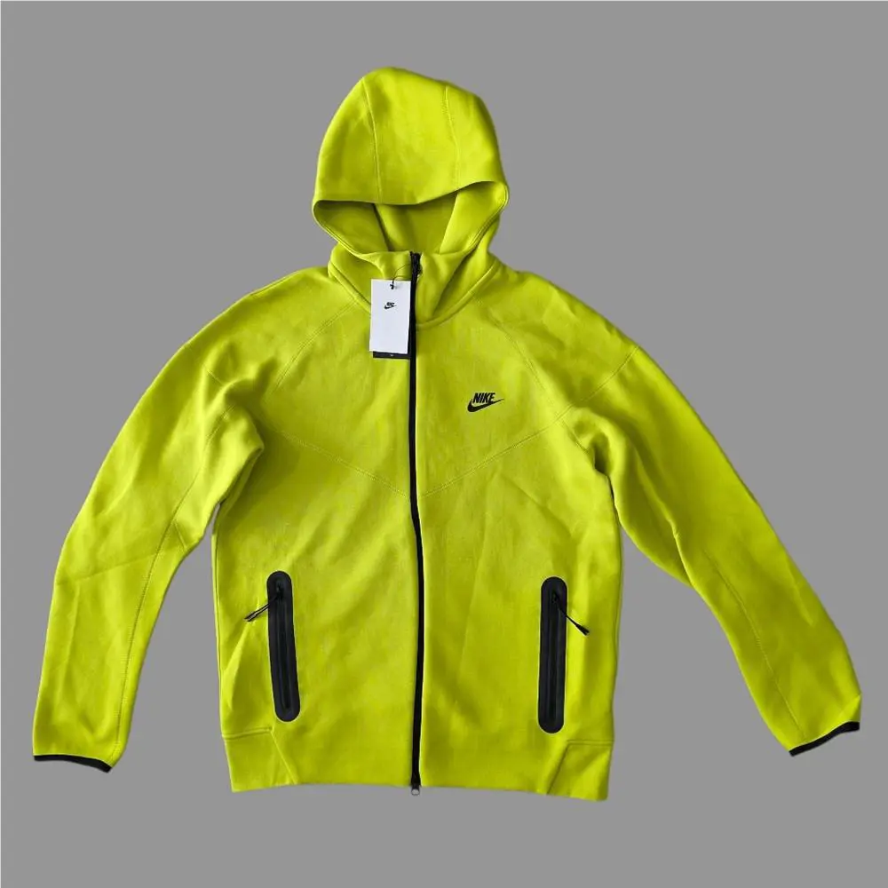 Nike Tech Fleece Windrunner Hoodie Obsidian Green Black Men`s Large Tall Nsw