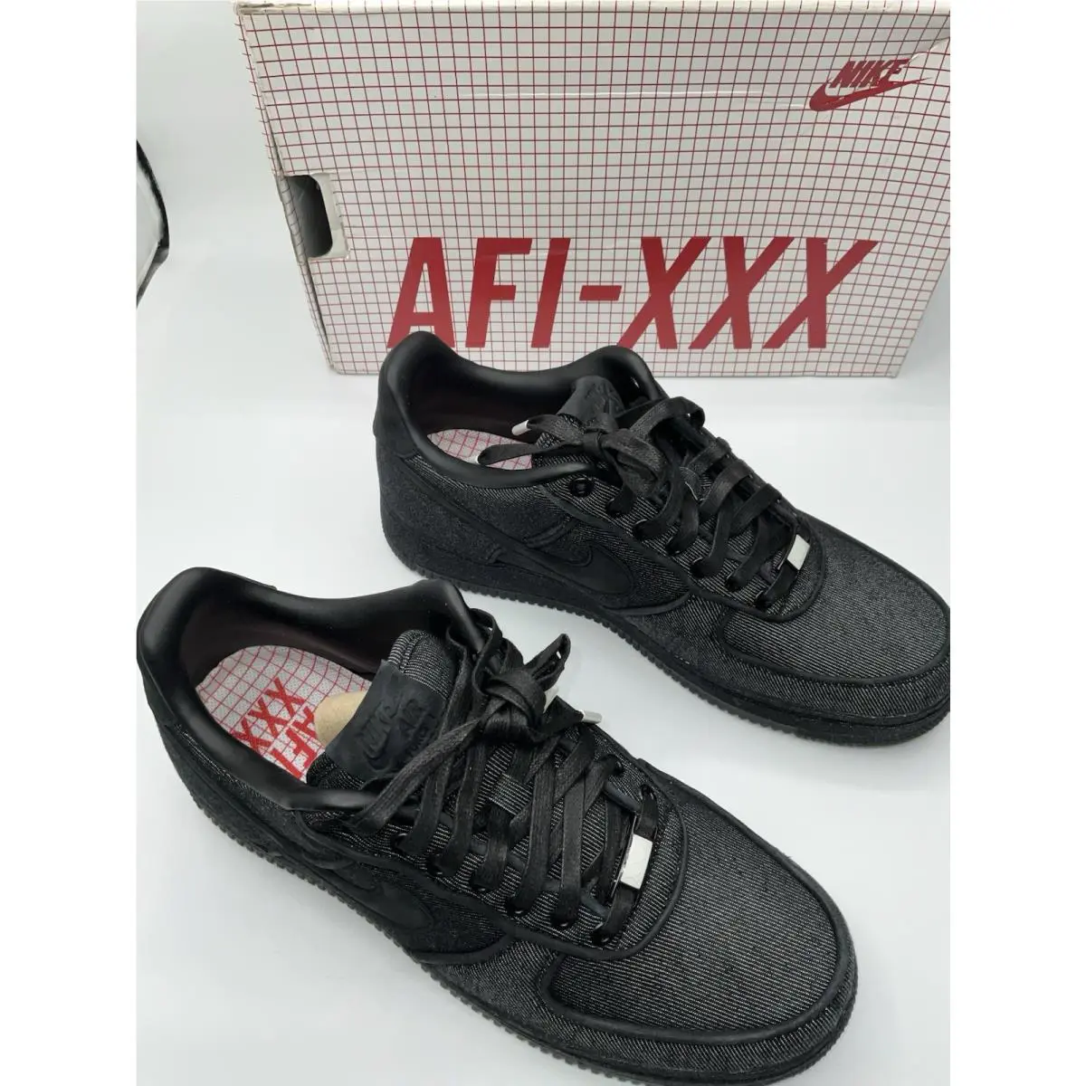 Nike shoes - Nike Air Force 1 - Air Force - 520505-090 - Black (UPC: 886550261210) 8