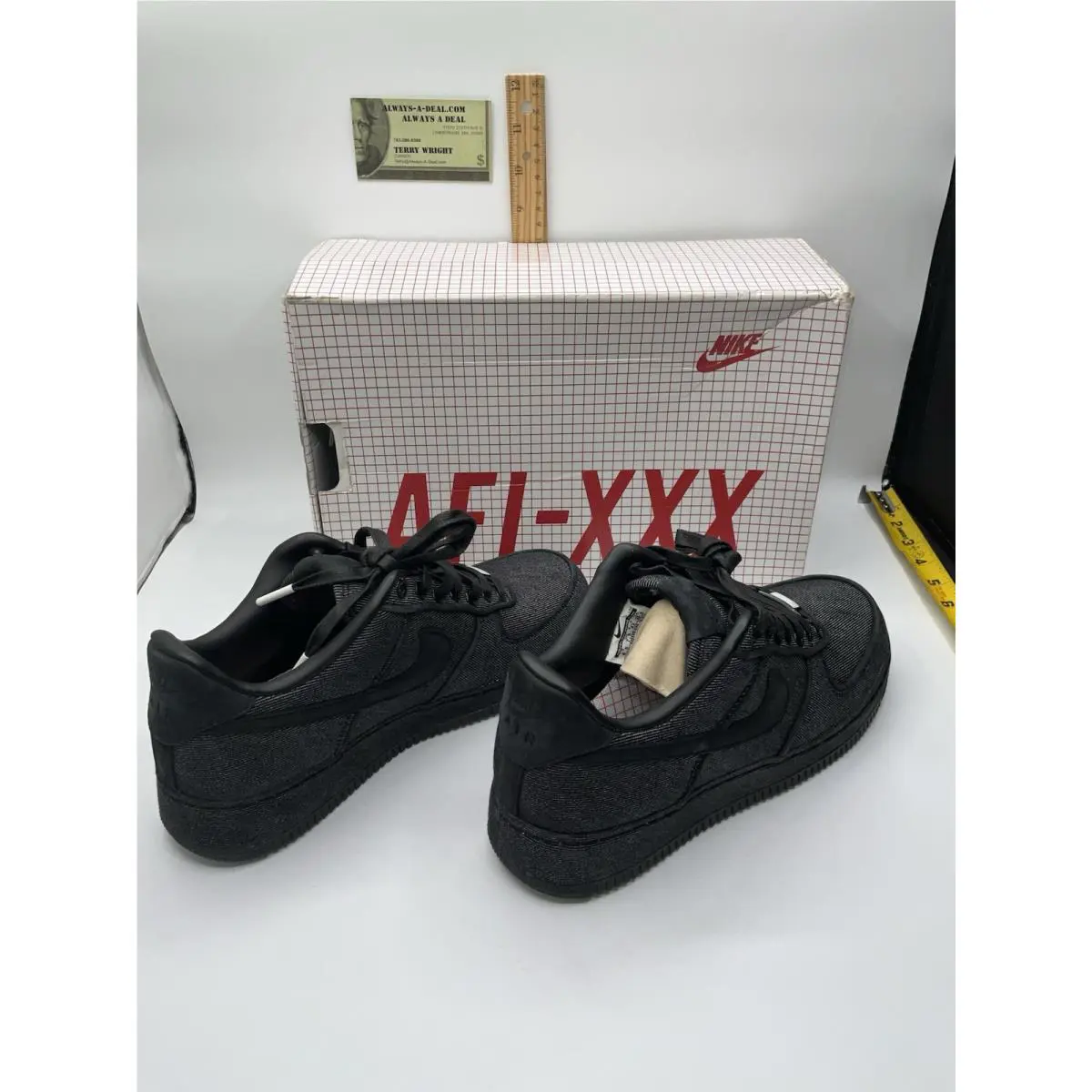 Nike shoes - Nike Air Force 1 - Air Force - 520505-090 - Black (UPC: 886550261210) 9
