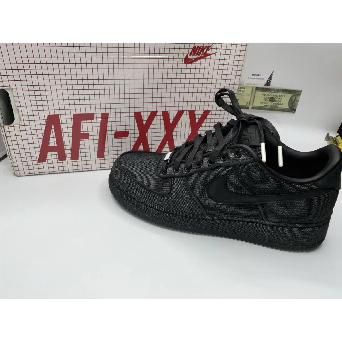 Nike shoes - Nike Air Force 1 - Air Force - 520505-090 - Black (UPC: 886550261210) 2