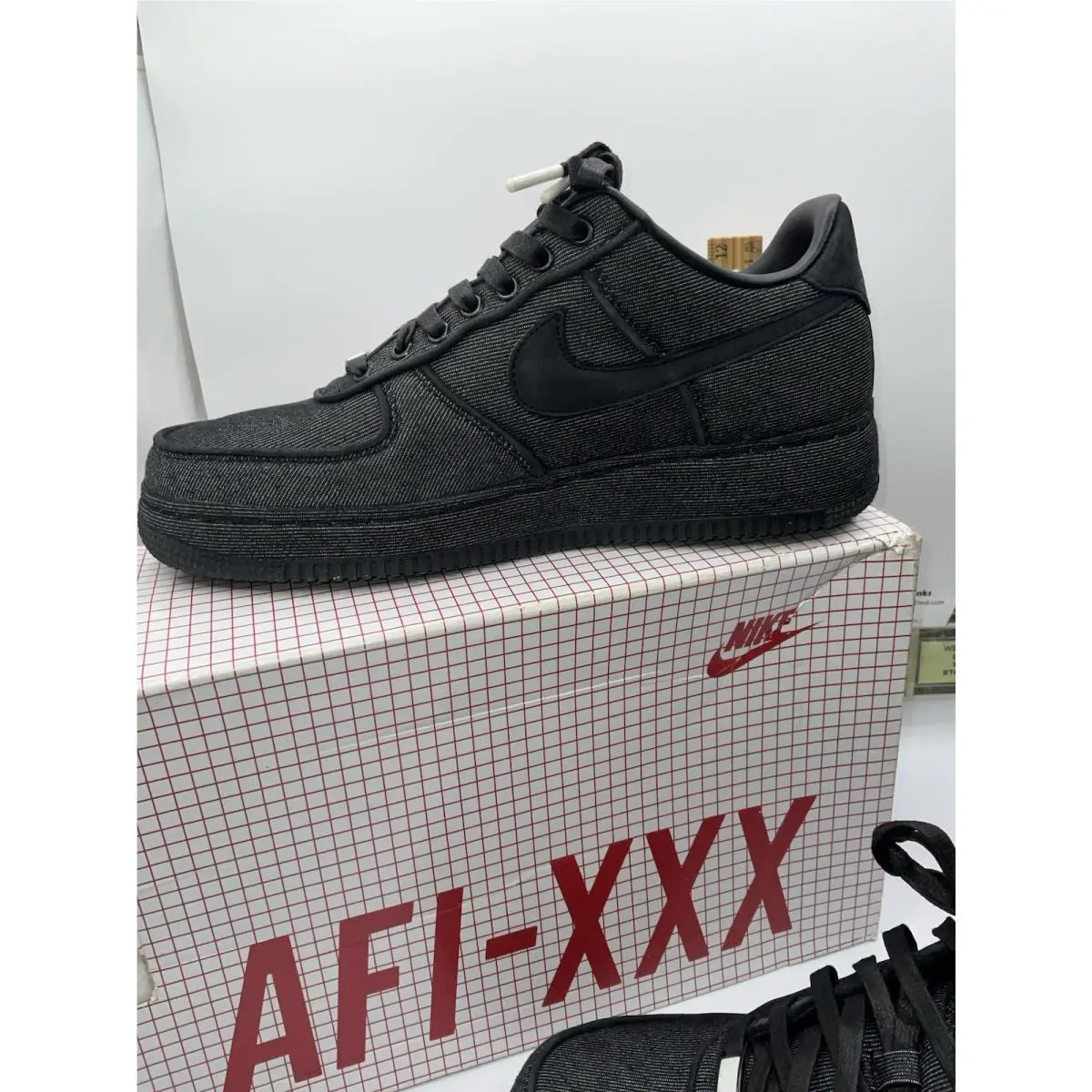 Nike shoes - Nike Air Force 1 - Air Force - 520505-090 - Black (UPC: 886550261210) 3