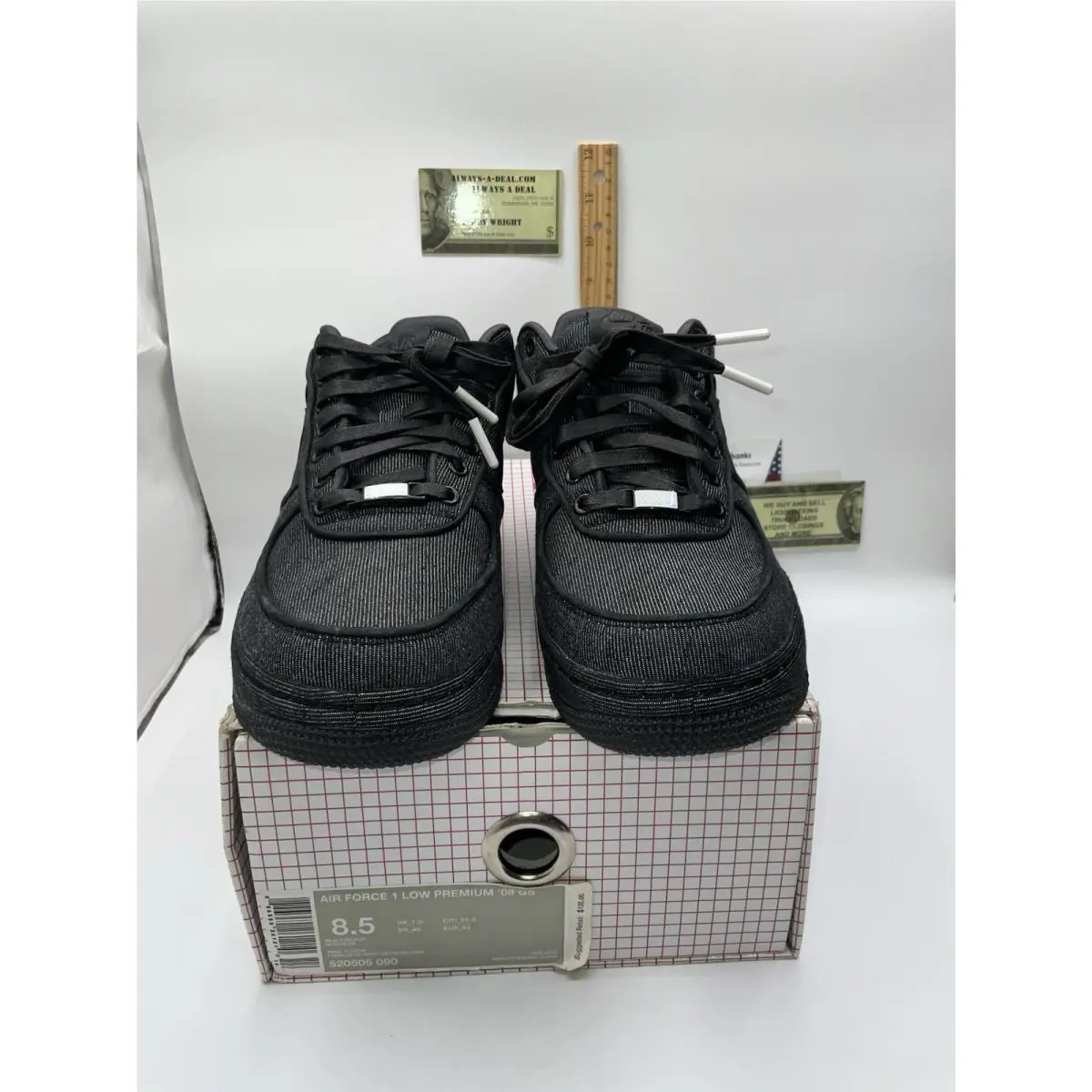 Nike shoes - Nike Air Force 1 - Air Force - 520505-090 - Black (UPC: 886550261210) 4