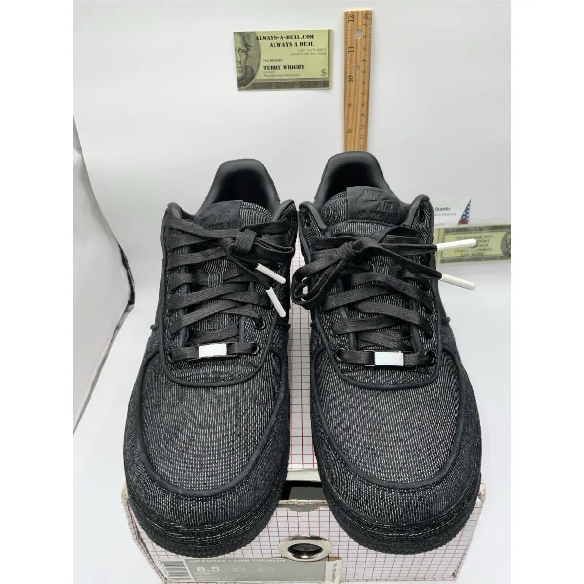 Nike shoes - Nike Air Force 1 - Air Force - 520505-090 - Black (UPC: 886550261210) 5