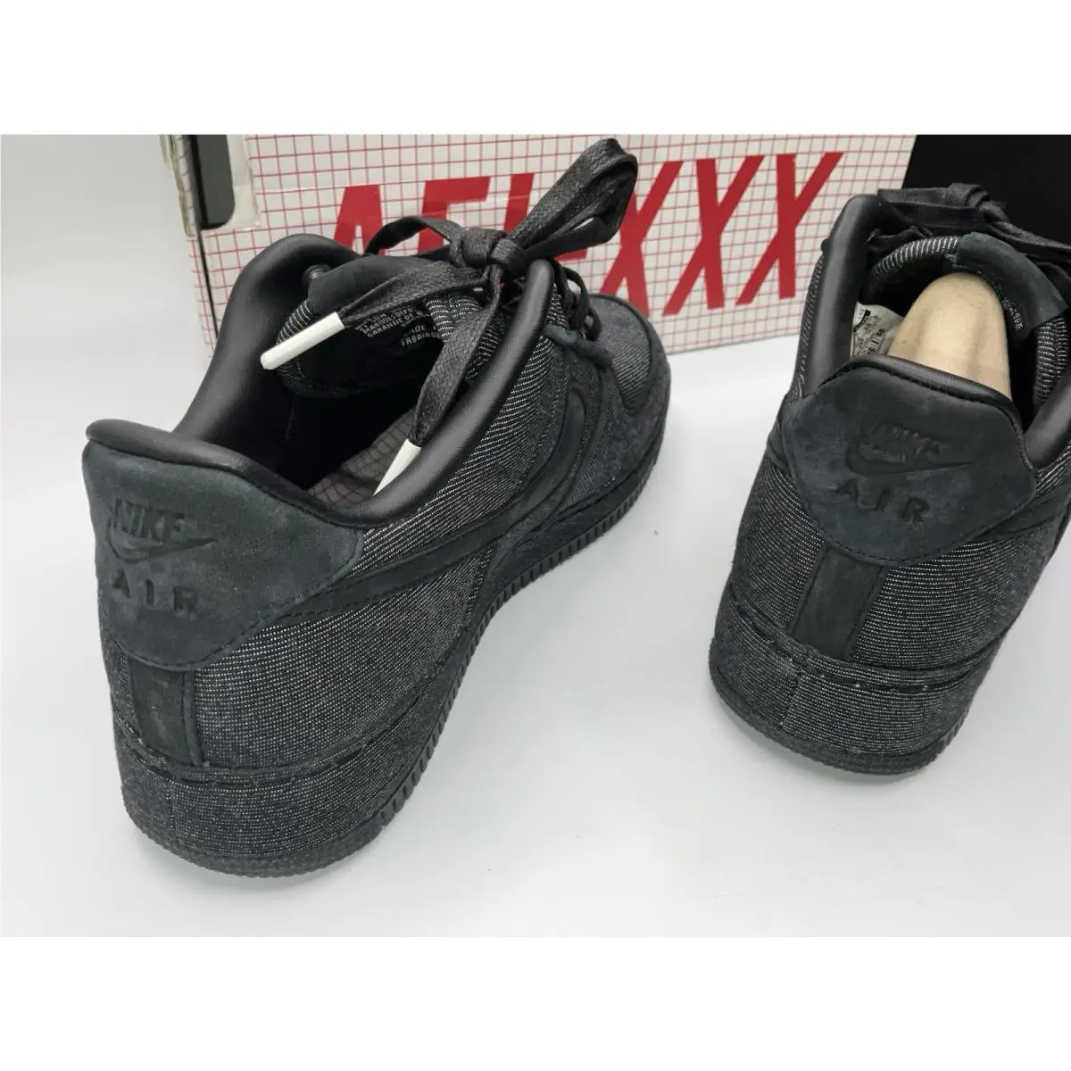 Nike shoes - Nike Air Force 1 - Air Force - 520505-090 - Black (UPC: 886550261210) 10