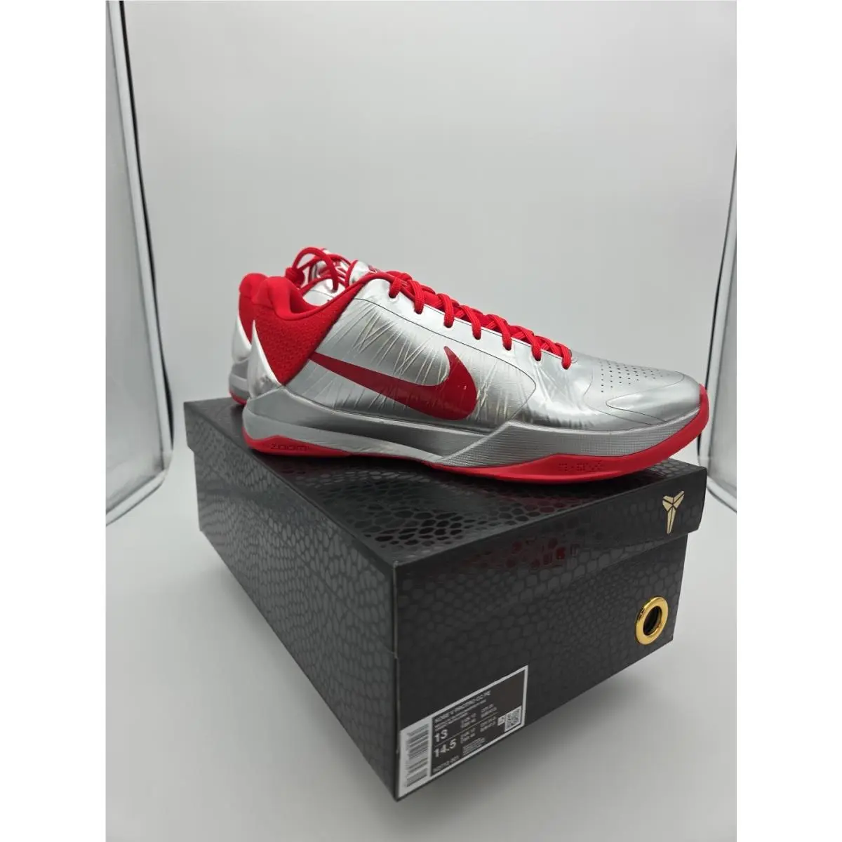 Nike shoes - Nike Kobe 5 - Kobe - IV2712-001 - Silver (UPC: 198958407795) 9
