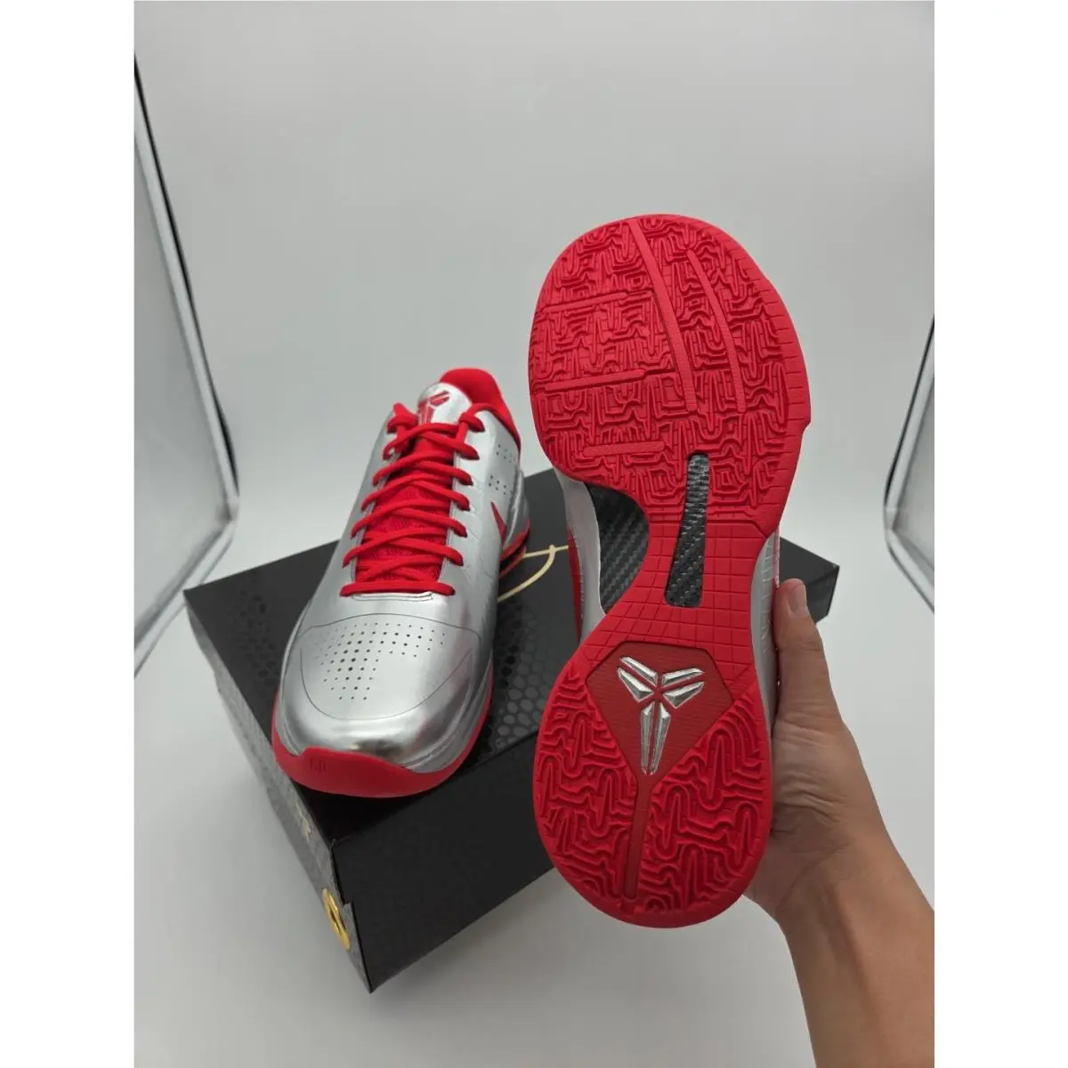 Nike shoes - Nike Kobe 5 - Kobe - IV2712-001 - Silver (UPC: 198958407795) 10