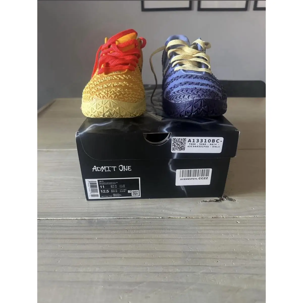Nike shoes - Nike JA 3 - Yellow 4
