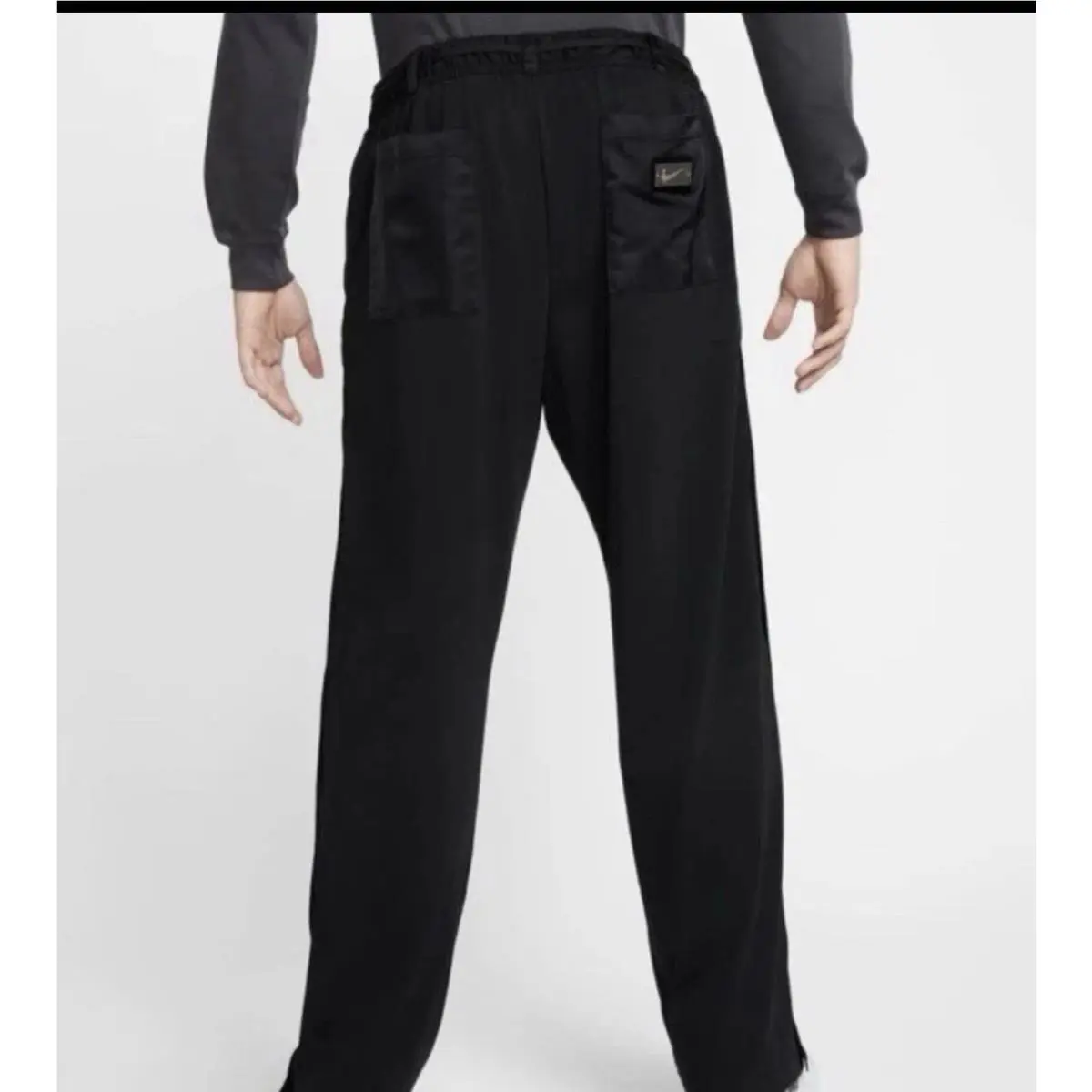 Nike clothing - Nike Dri Fit Tearaway Pants - HJ3899010 - Black (UPC: 0197859483730) 0