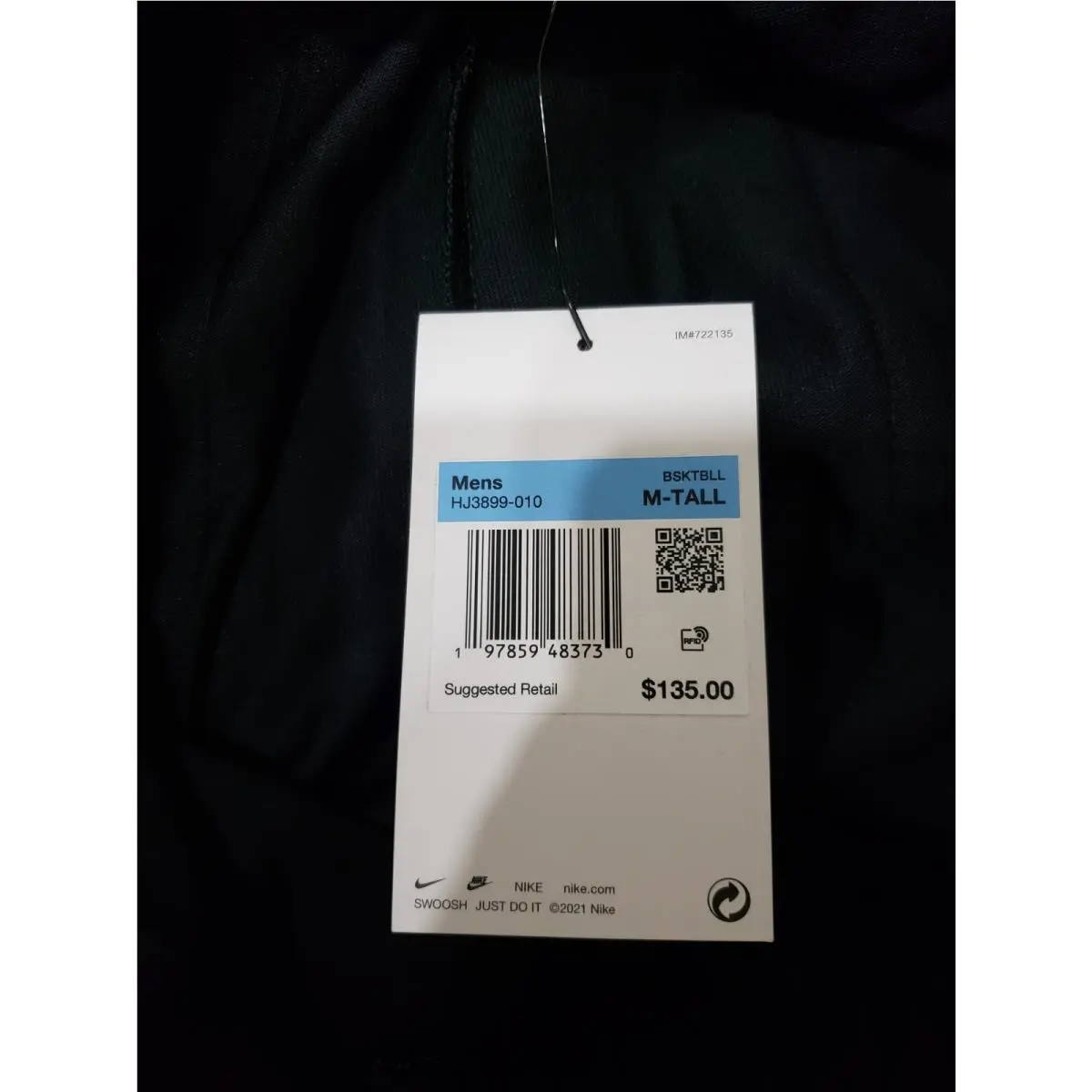 Nike clothing - HJ3899010 - HJ3899010 - Black (UPC: 197859483730) 6