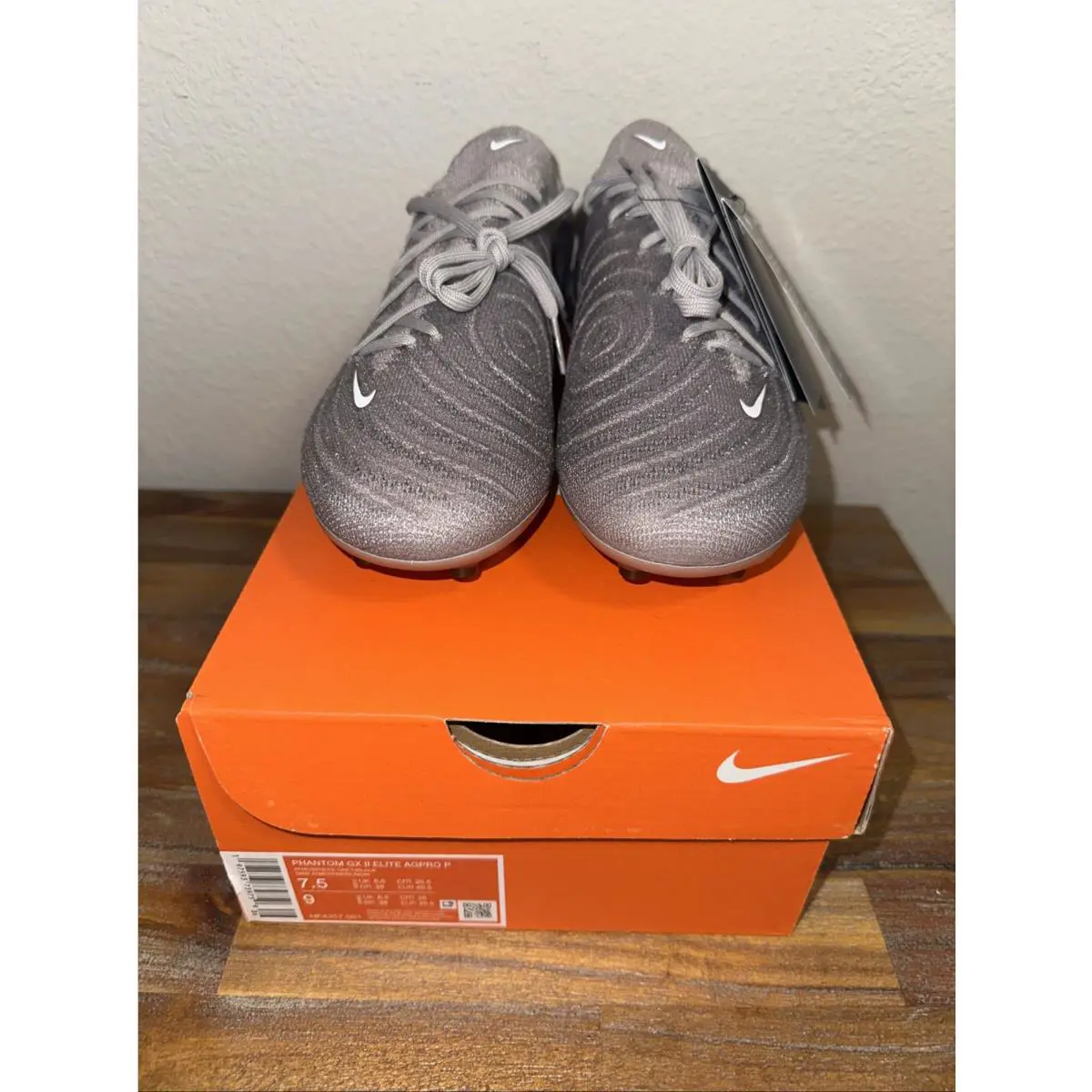 Nike shoes - Nike Phantom GX - Phantom - HF4356-001 - Gray 1