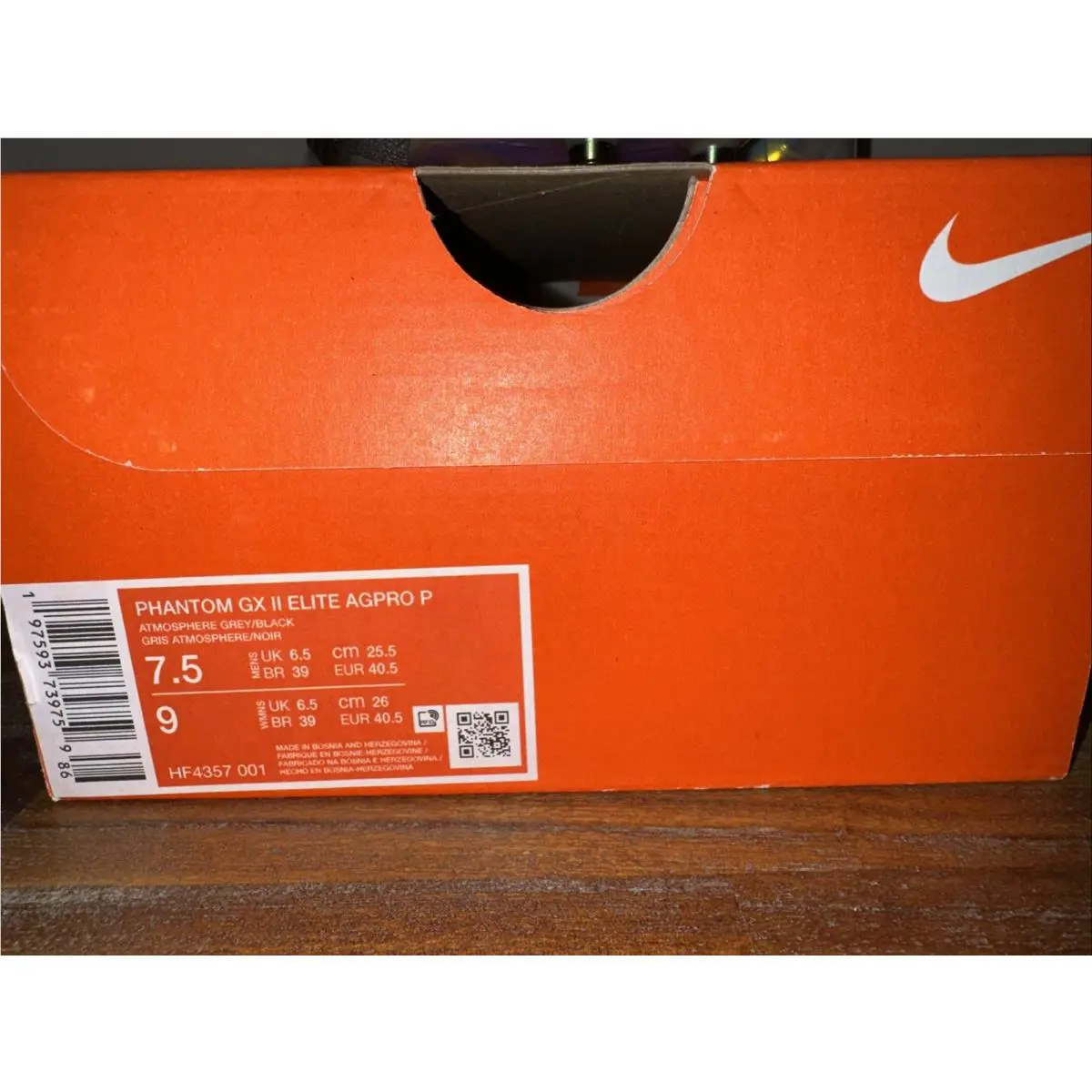 Nike shoes - Nike Phantom GX - Phantom - HF4356-001 - Gray 4