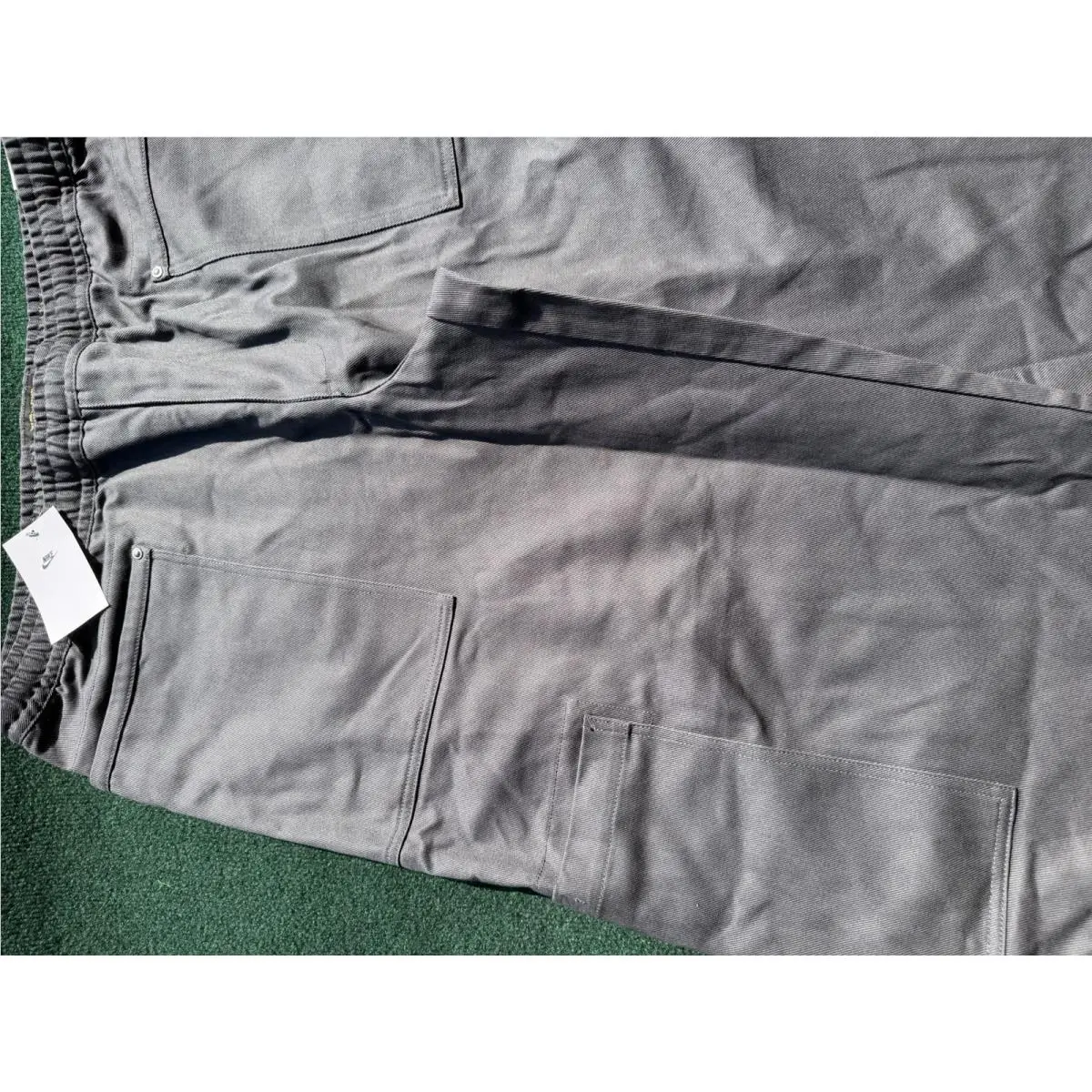 Nike clothing - Nike Life Men`s Utility Trousers - HJ0643060 - Anthracite 11