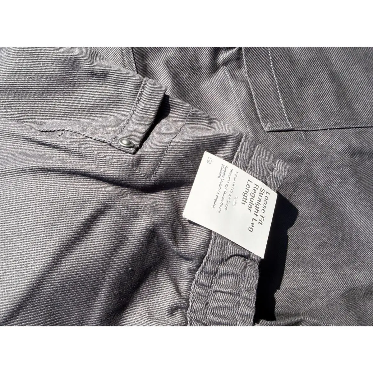 Nike clothing - Nike Life Men`s Utility Trousers - HJ0643060 - Anthracite 14