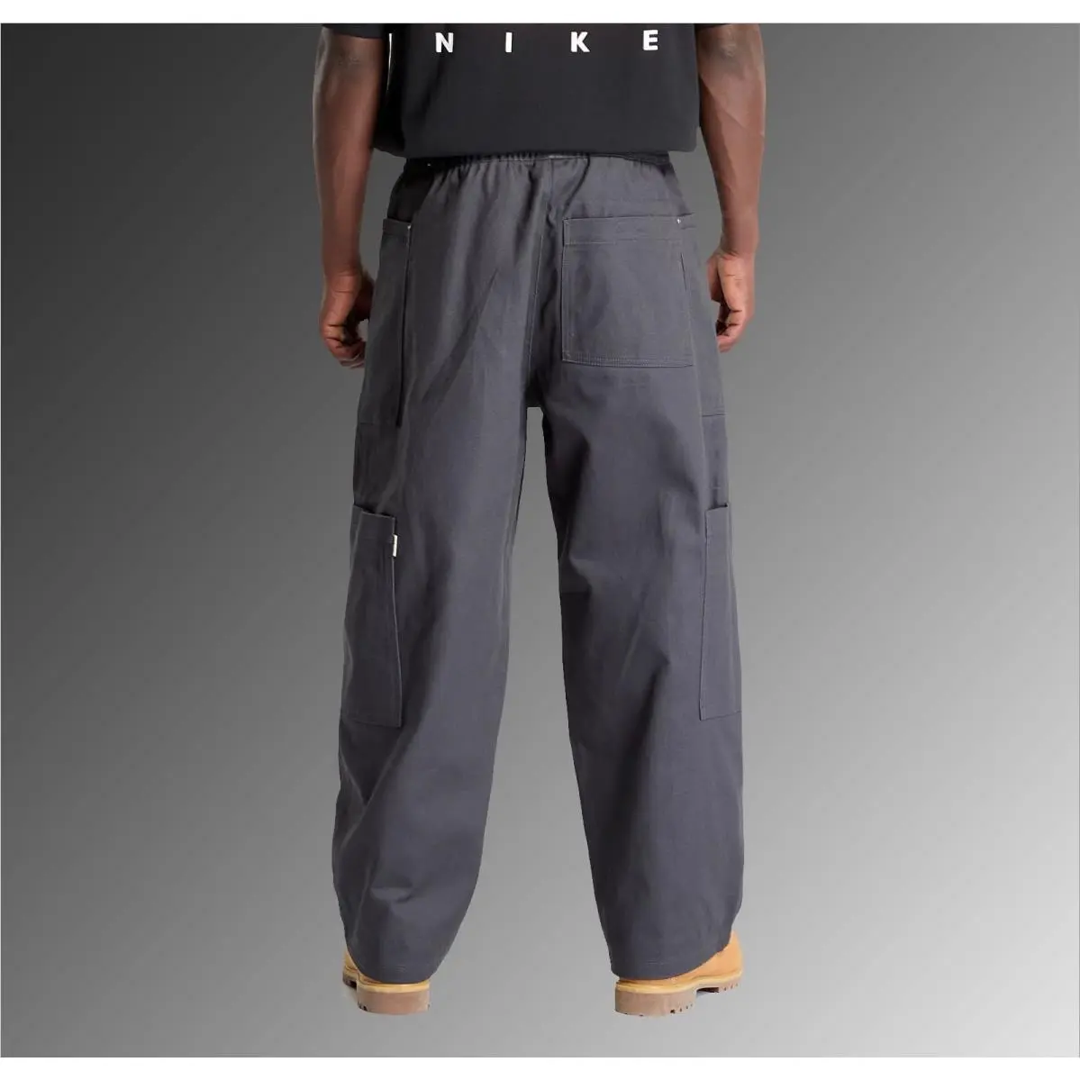 Nike clothing - Nike Life Men`s Utility Trousers - HJ0643060 - Anthracite 1