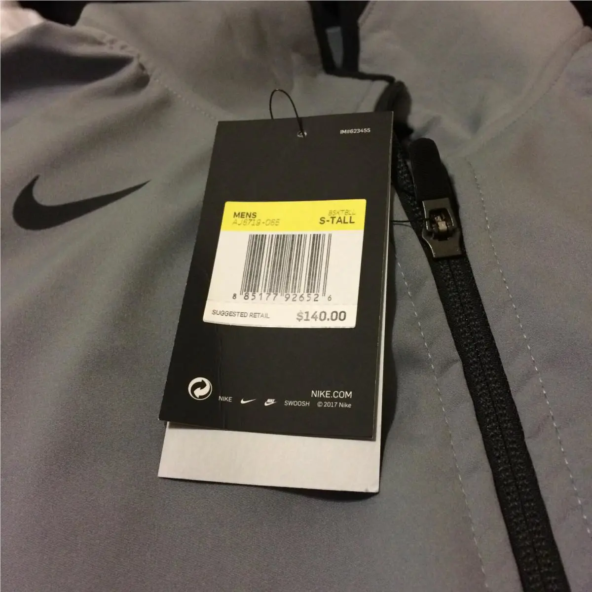 Nike clothing - Protect Shield Repel - Protect Shield Repel - AJ6719065 - Gray (UPC: 885177926526) 10