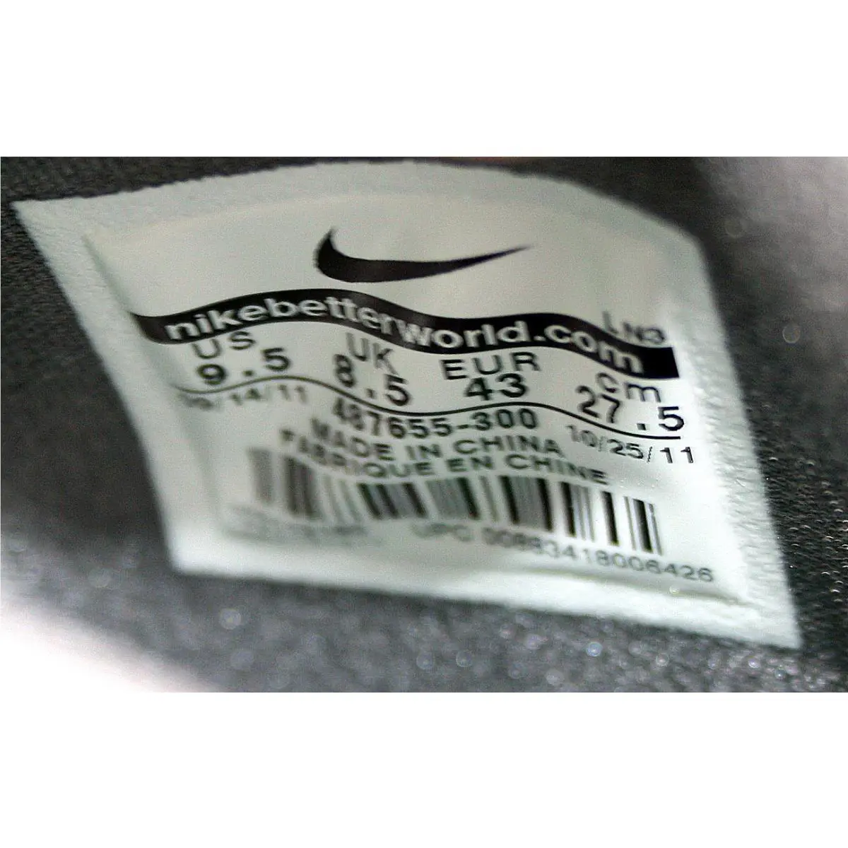 Nike shoes - Nike Zoom Hyperenforcer PE - Zoom Hyperenforcer - 487655-300 - Lucky green/metallic silver/cool grey (UPC: 883418006426) 9