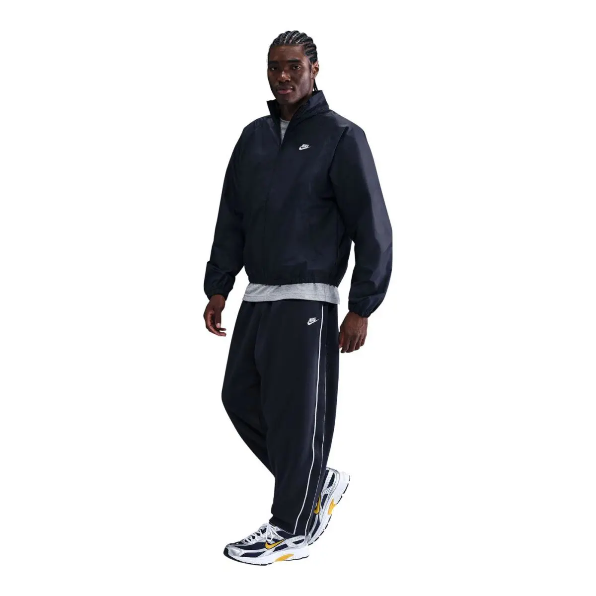 Mens Nike Sportswear Club Oversized Knit Track Pants HV1415-451-SIZE S - WHITE