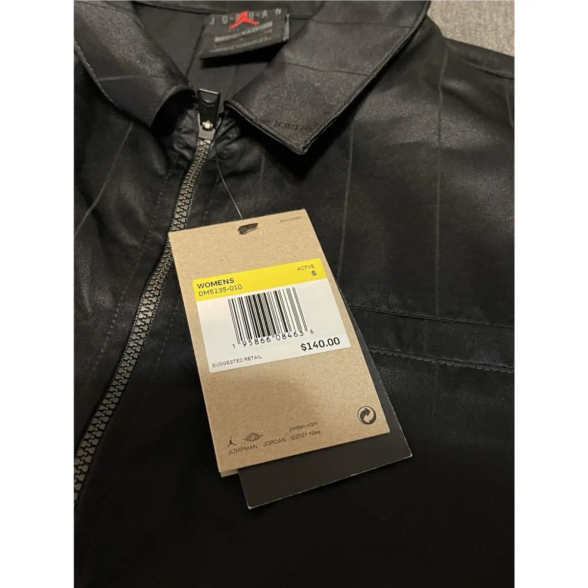 Nike clothing - Nike `s Air Jordan Heritage Flight - DM5235010 - Black (UPC: 0195866084681) 1