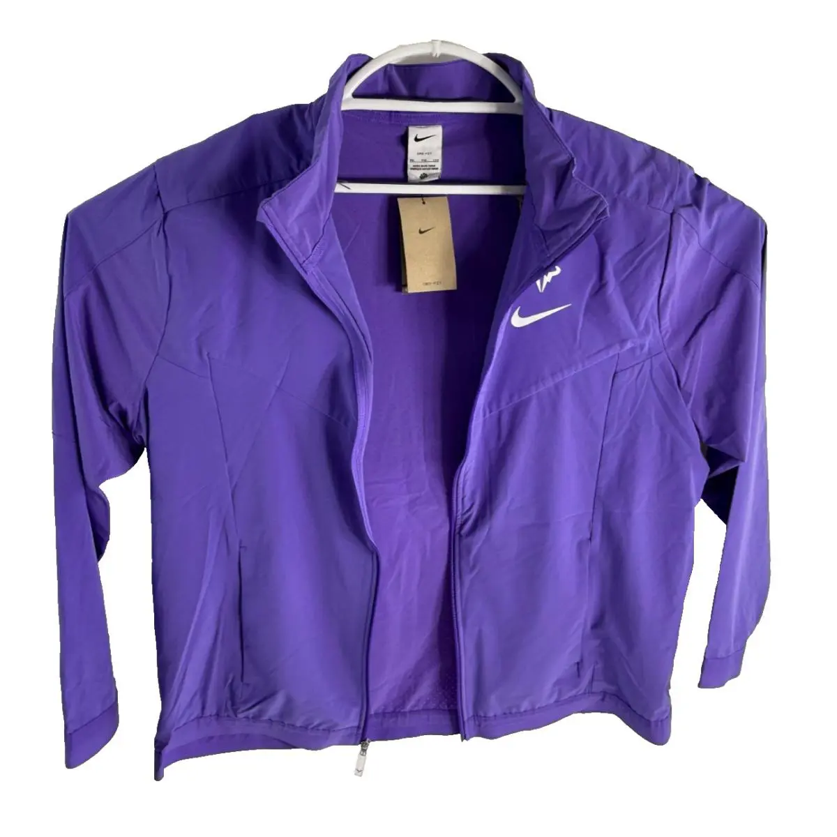 Nike clothing - NikeCourt x Rafa Nadal Dri-FIT Tennis Jacket - DD8537-542 - Purple (UPC: 196149784892) 2
