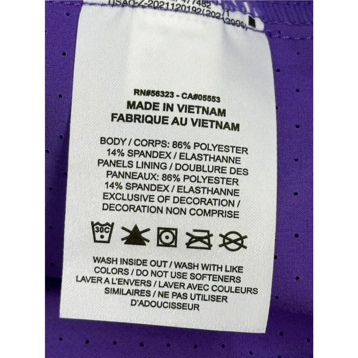 Nike clothing - NikeCourt x Rafa Nadal Dri-FIT Tennis Jacket - DD8537-542 - Purple (UPC: 196149784892) 9