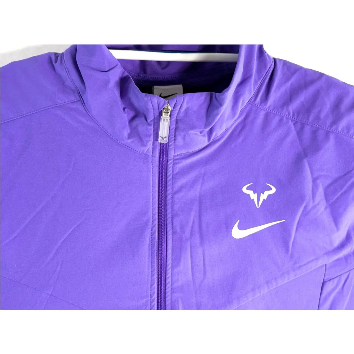 Nike clothing - NikeCourt x Rafa Nadal Dri-FIT Tennis Jacket - DD8537-542 - Purple (UPC: 196149784892) 1