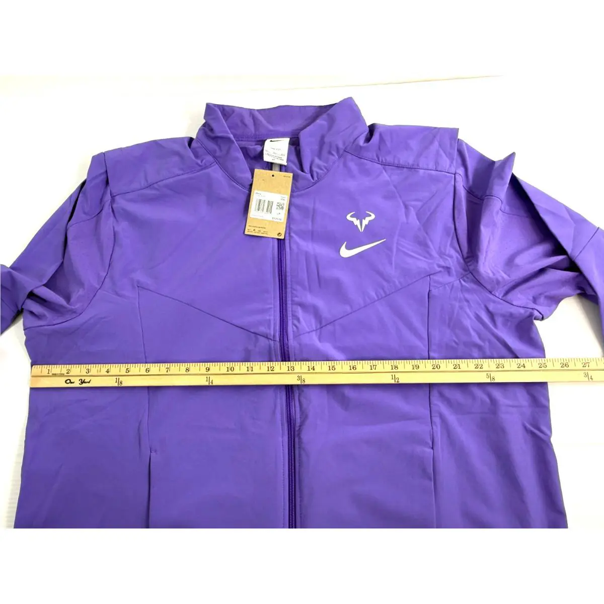 Nike clothing - NikeCourt x Rafa Nadal Dri-FIT Tennis Jacket - DD8537-542 - Purple (UPC: 196149784892) 5