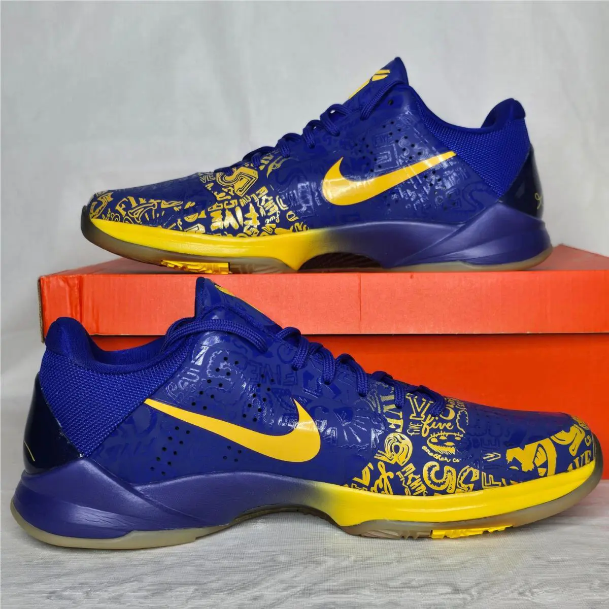 Nike shoes - Nike Zoom Kobe V - Zoom Kobe - 386429 702 - Blue 0