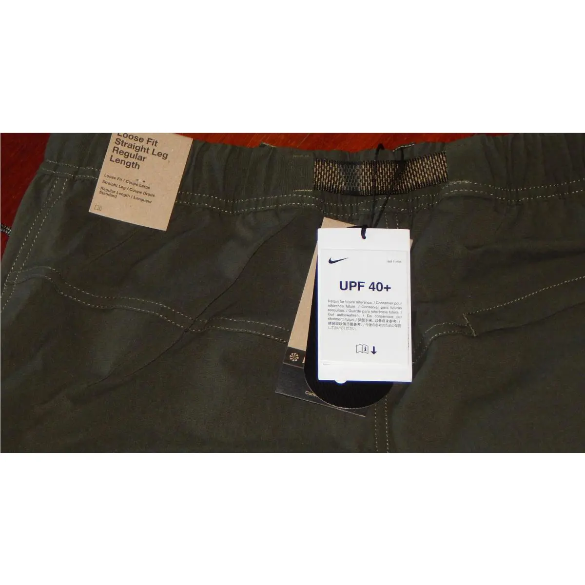 Nike clothing - Nike ACG Smith Summit Convertible - FN0428 355 - Sequoia, Olive (UPC: 197859960880) 5