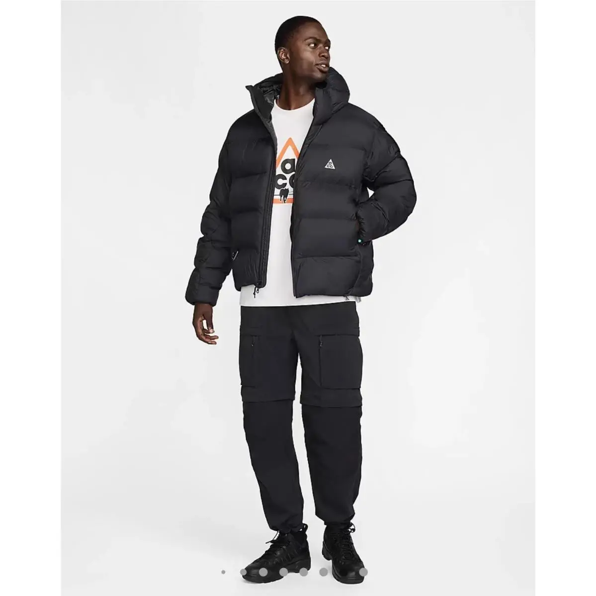 Nike clothing - Nike ACG Lunar Lake - ACG Lunar Lake - Black/Black-Summit White 3