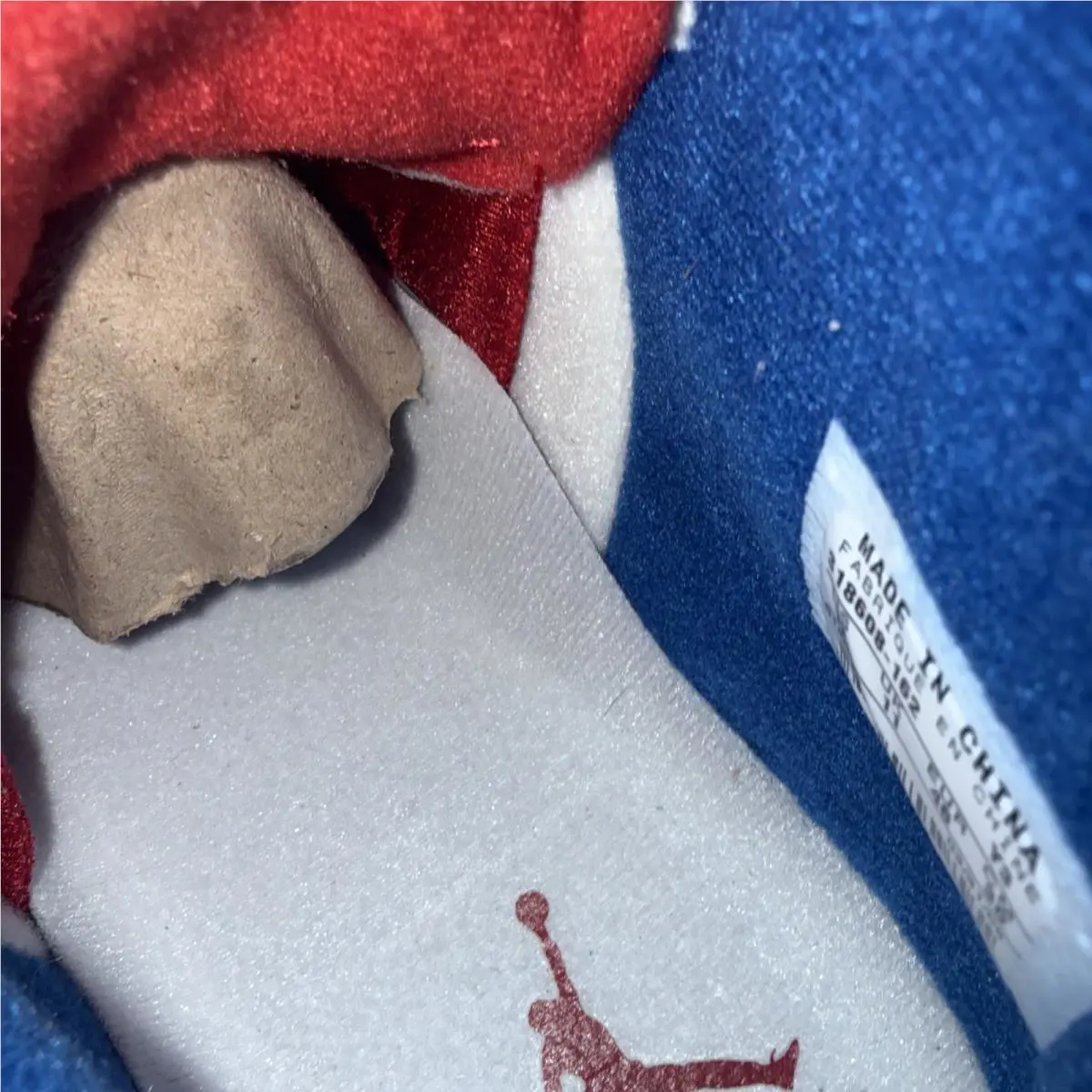 Nike shoes - Air Jordan 5 - Air - 318608162 - White, Manufacturer: Black/Blue Ribbon/New Blue/Varsity Red 11