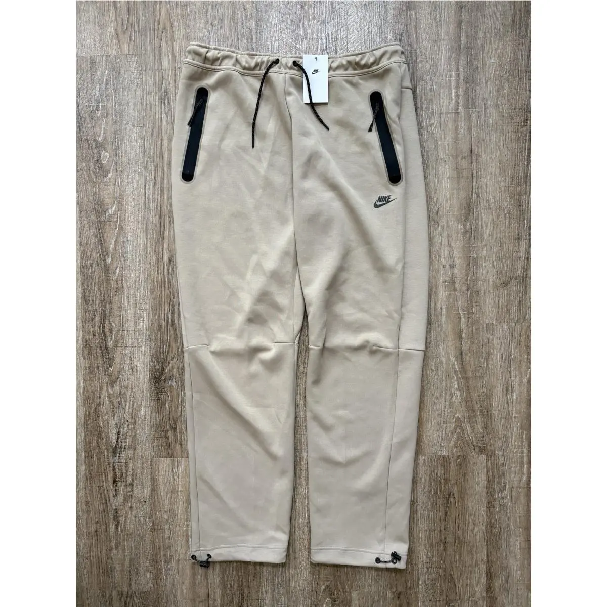 Tech Fleece Straight Leg Pants Men`s 2XLT Khaki DQ4312-247 by Nike