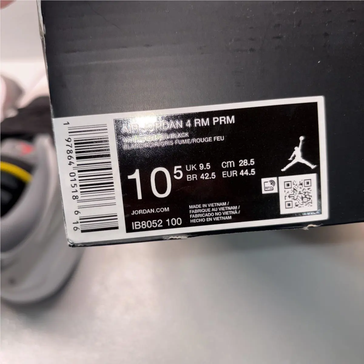 Nike shoes - Air Jordan 4 RM - Air - IB0522-100 - White 9
