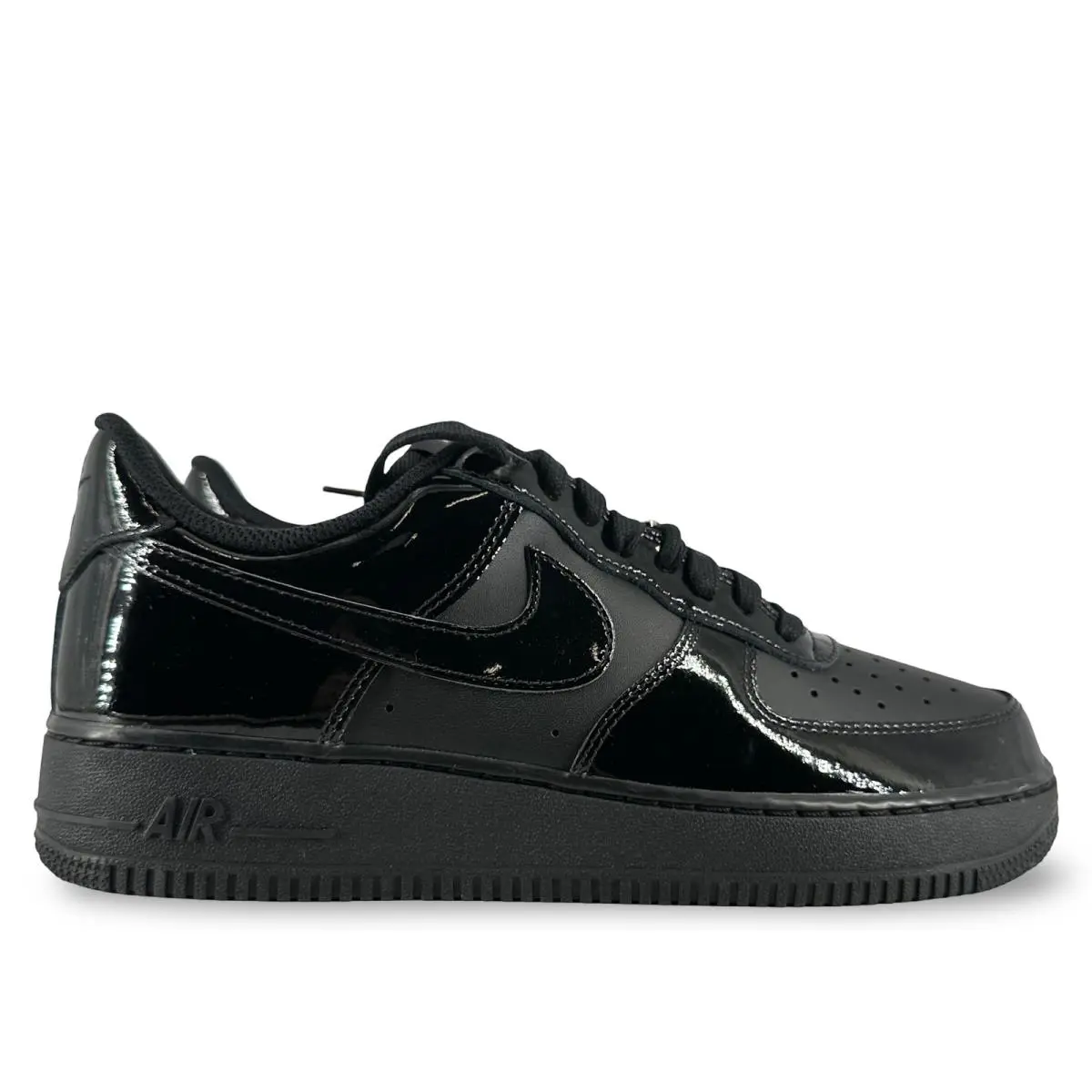 Nike Womens Air Force 1 `07 Black/black-white IR5450-001-SIZE 6.5 - BLACK/BLACK-WHITE