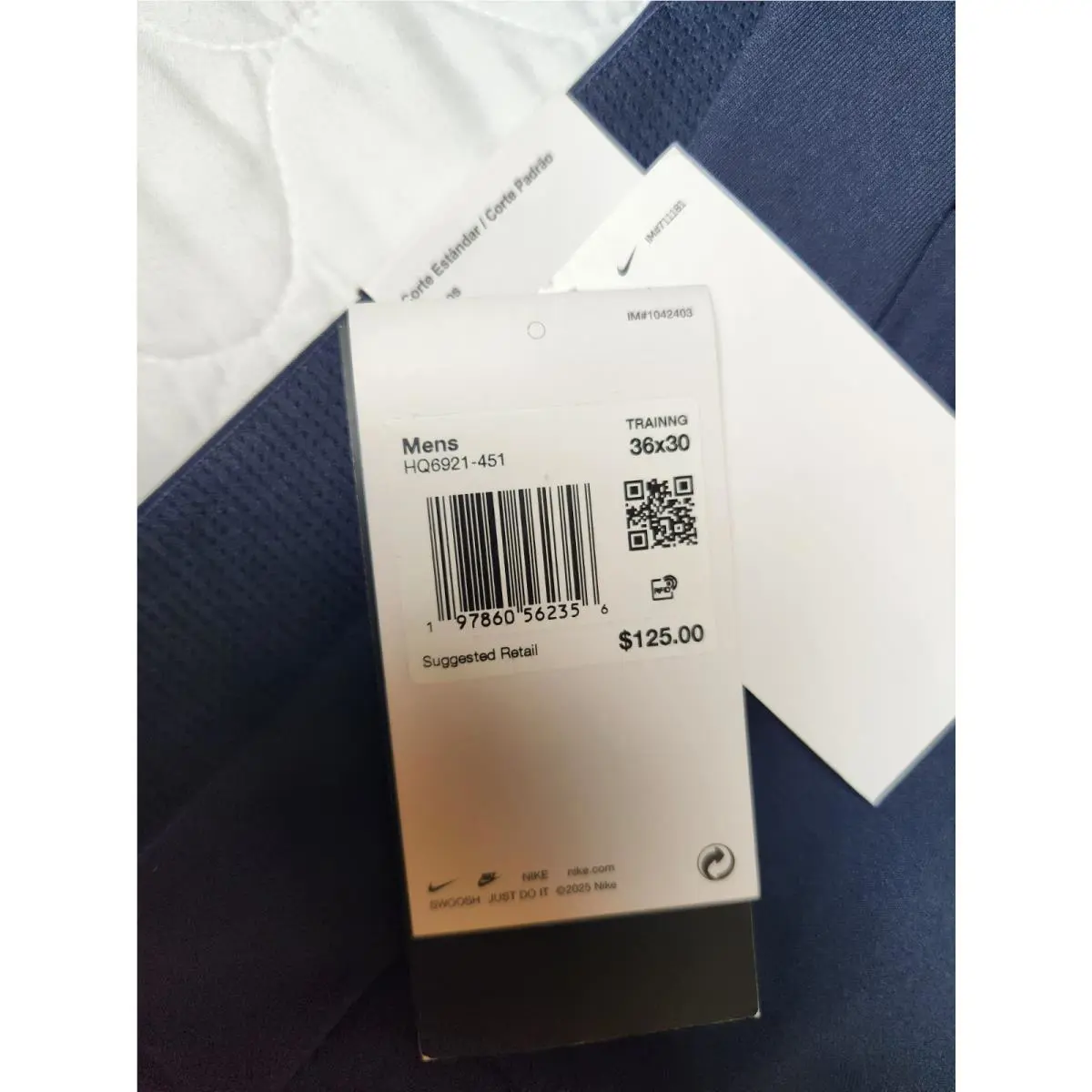 Nike clothing - 24.7 Perfect Stretch - Perfect Stretch - HQ6921451 - Blue (UPC: 197860562356) 4