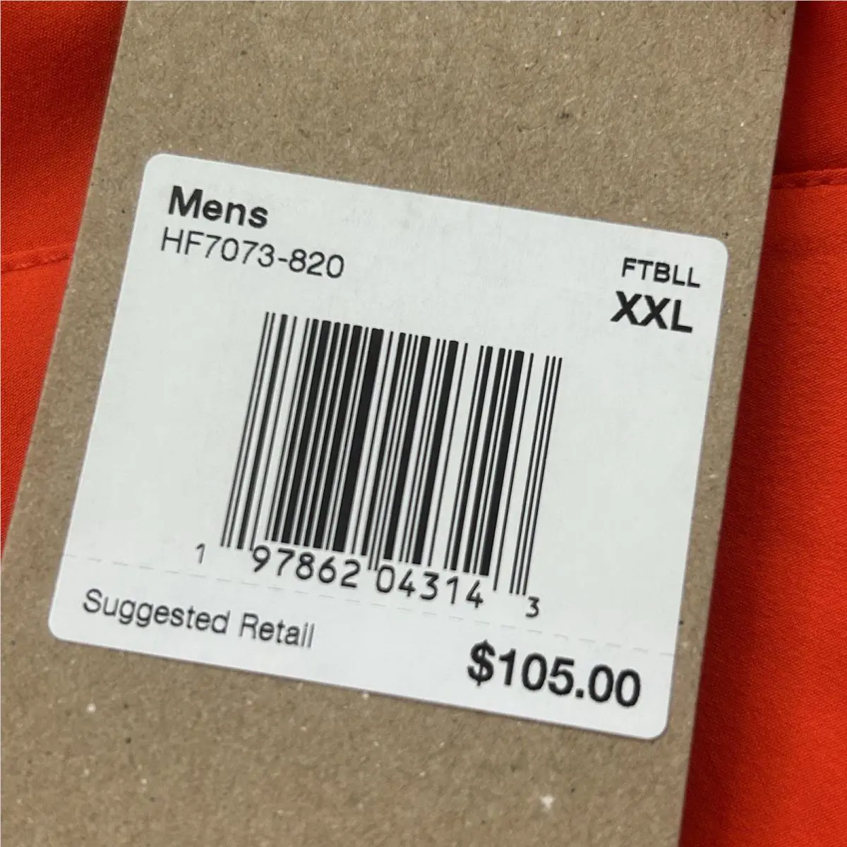 Nike clothing - Nike Men`s Dri-FIT Lightweight Player Jacket Pregame - HF7073 HF7073-820 - Orange (UPC: 197862043143) 2