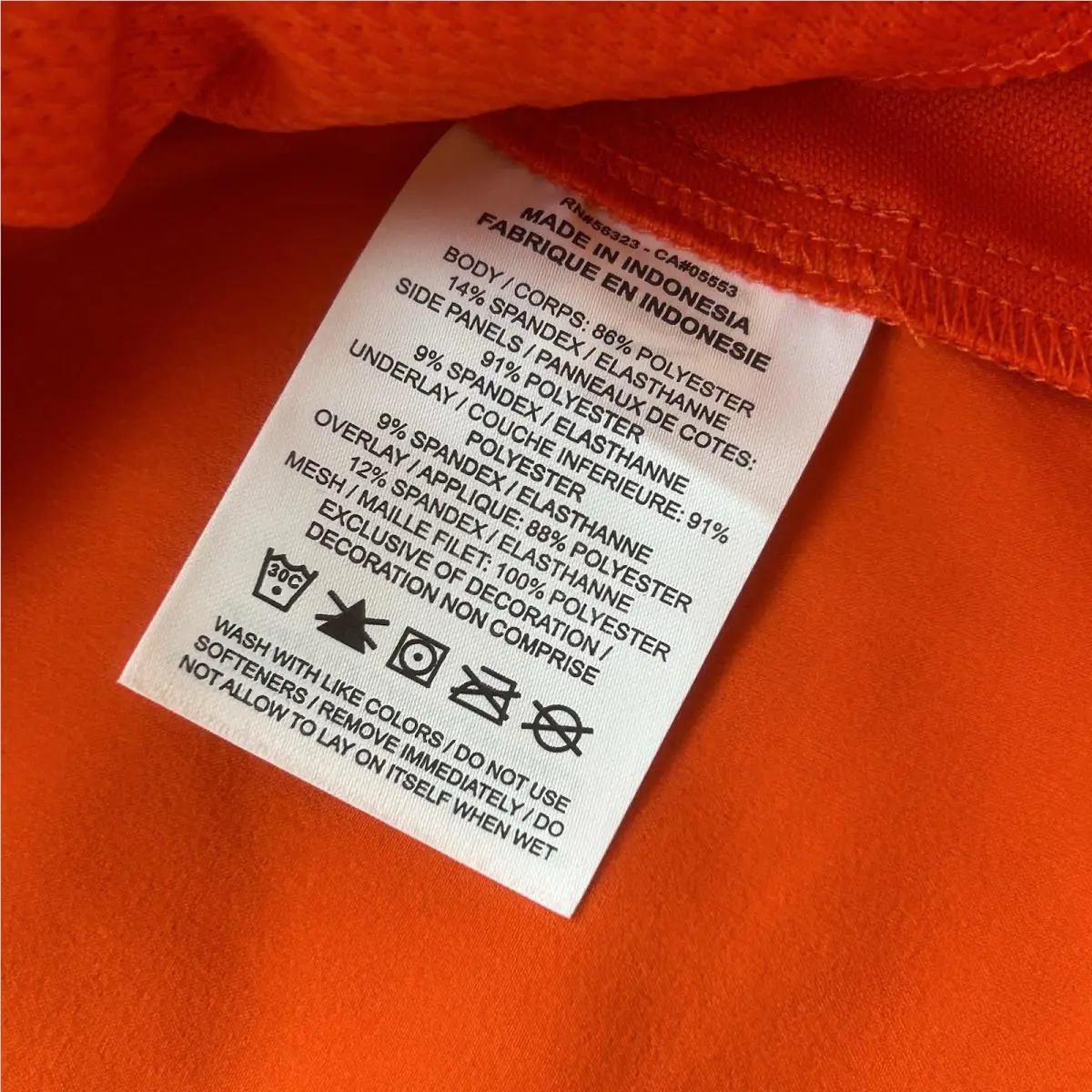 Nike clothing - Nike Men`s Dri-FIT Lightweight Player Jacket Pregame - HF7073 HF7073-820 - Orange (UPC: 197862043143) 4