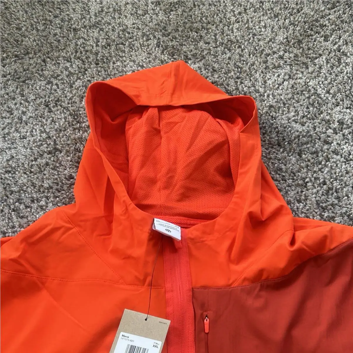 Nike clothing - Nike Men`s Dri-FIT Lightweight Player Jacket Pregame - HF7073 HF7073-820 - Orange (UPC: 197862043143) 6