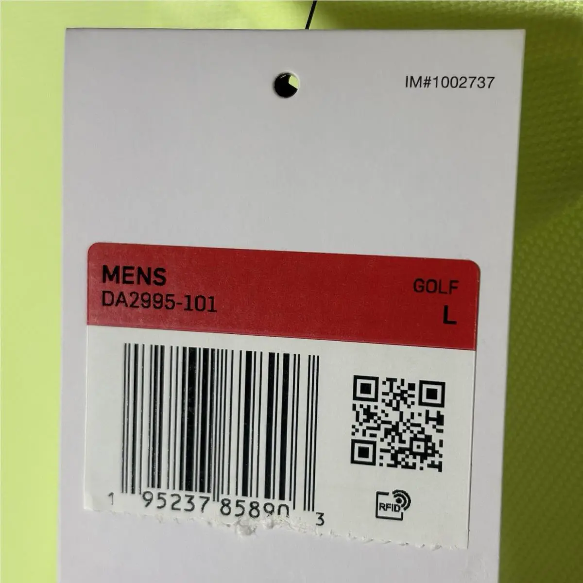 Nike clothing - Nike Dri-Fit - DA2995101 - Yellow 2