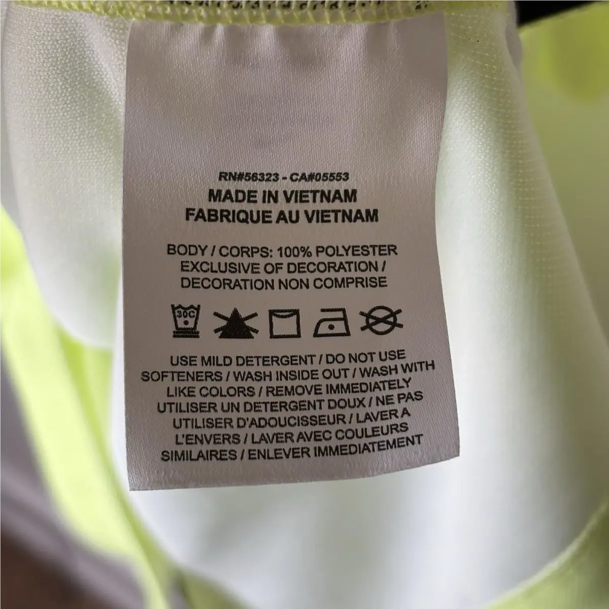 Nike clothing - Nike Dri-Fit - DA2995101 - Yellow 7