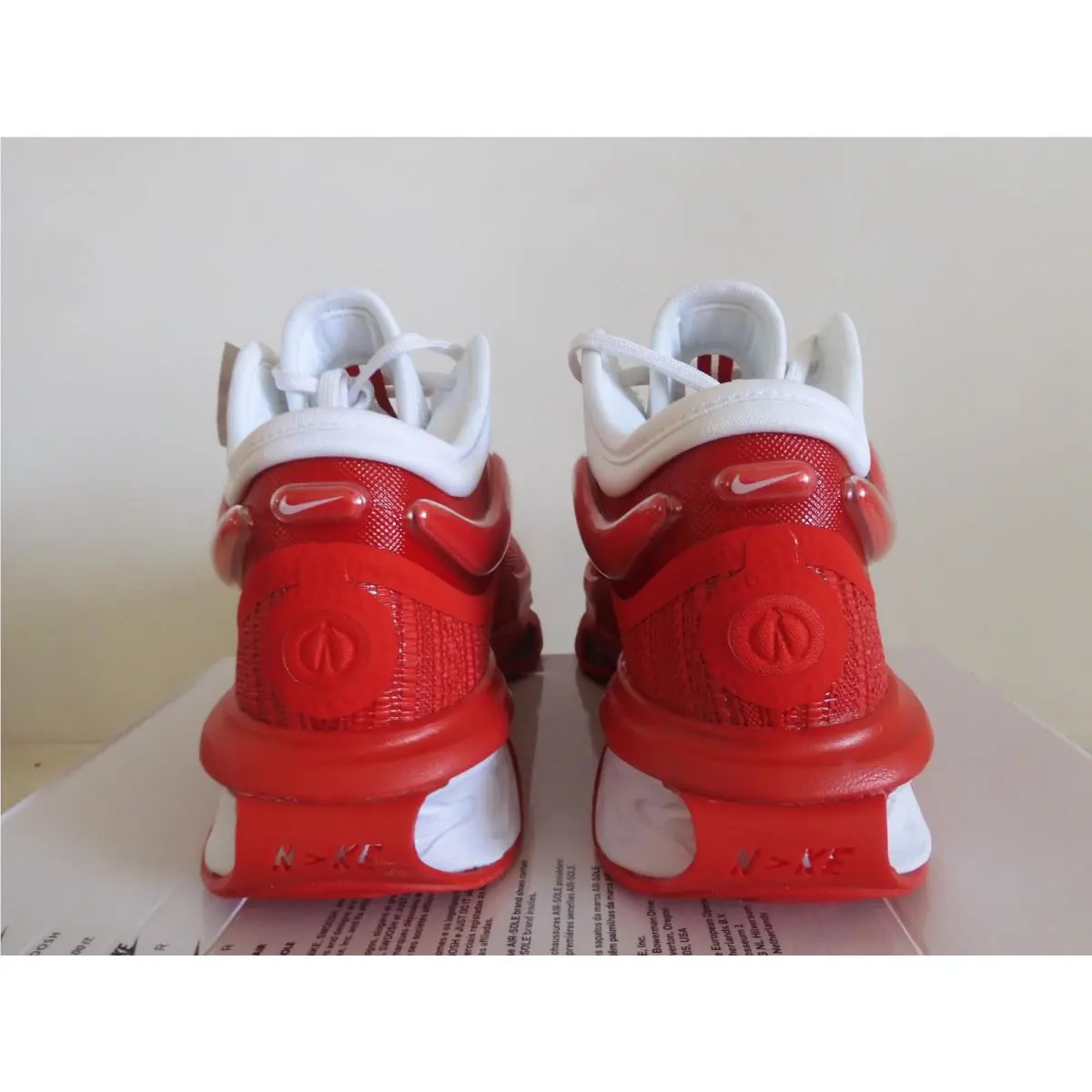 Nike shoes - Nike Air Zoom GT Jump - DX9189-600 - Red (UPC: 196154686037) 3