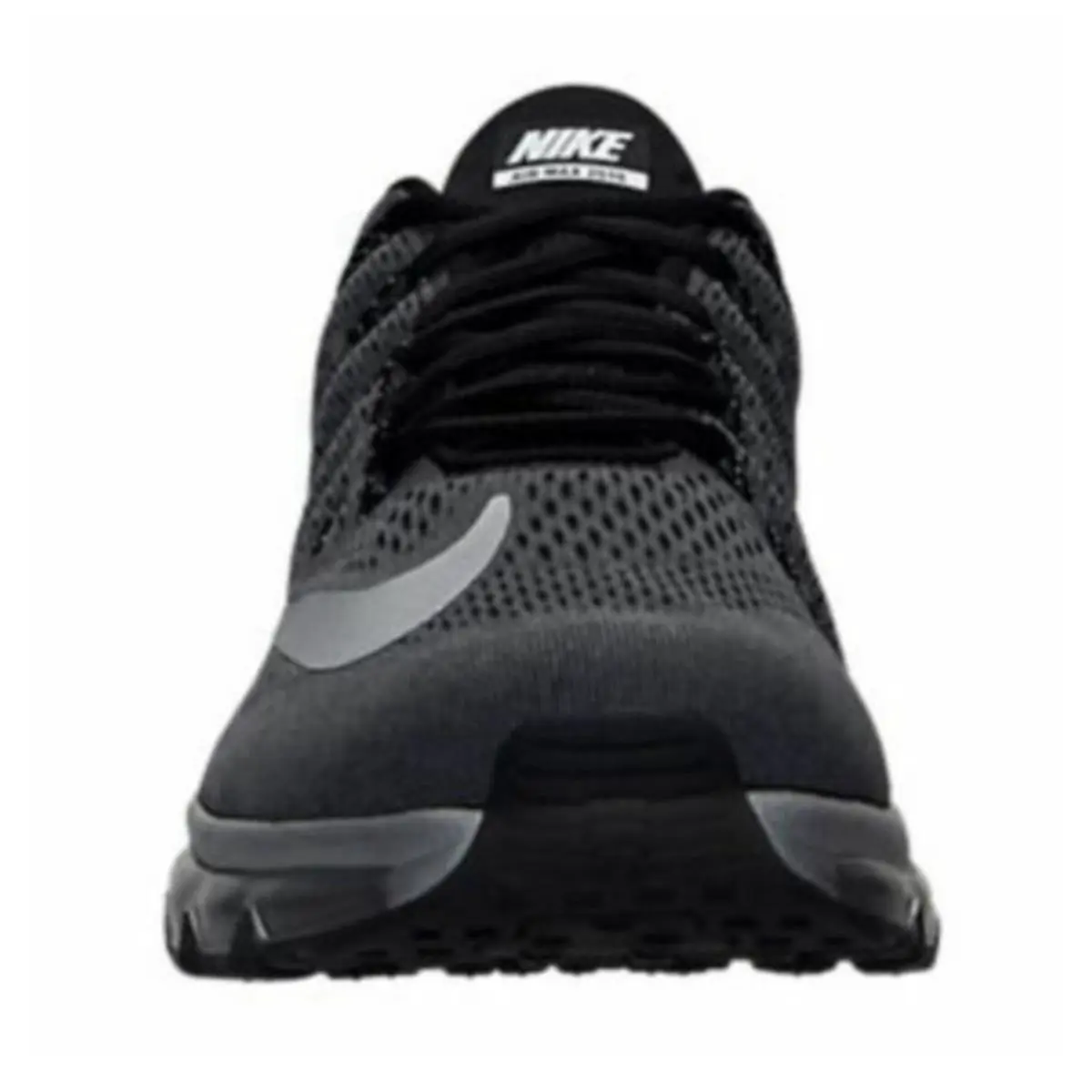 Nike shoes - Nike Air Max 2016 - Air Max - 810886-001 - Black w/ Gray Logo & White Outsole (UPC: 0888410632932) 1