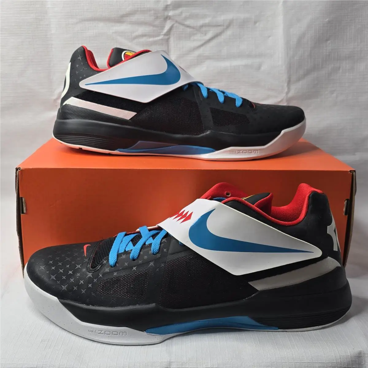 Nike shoes - Nike KD 4 - 519567-046 - Black 3