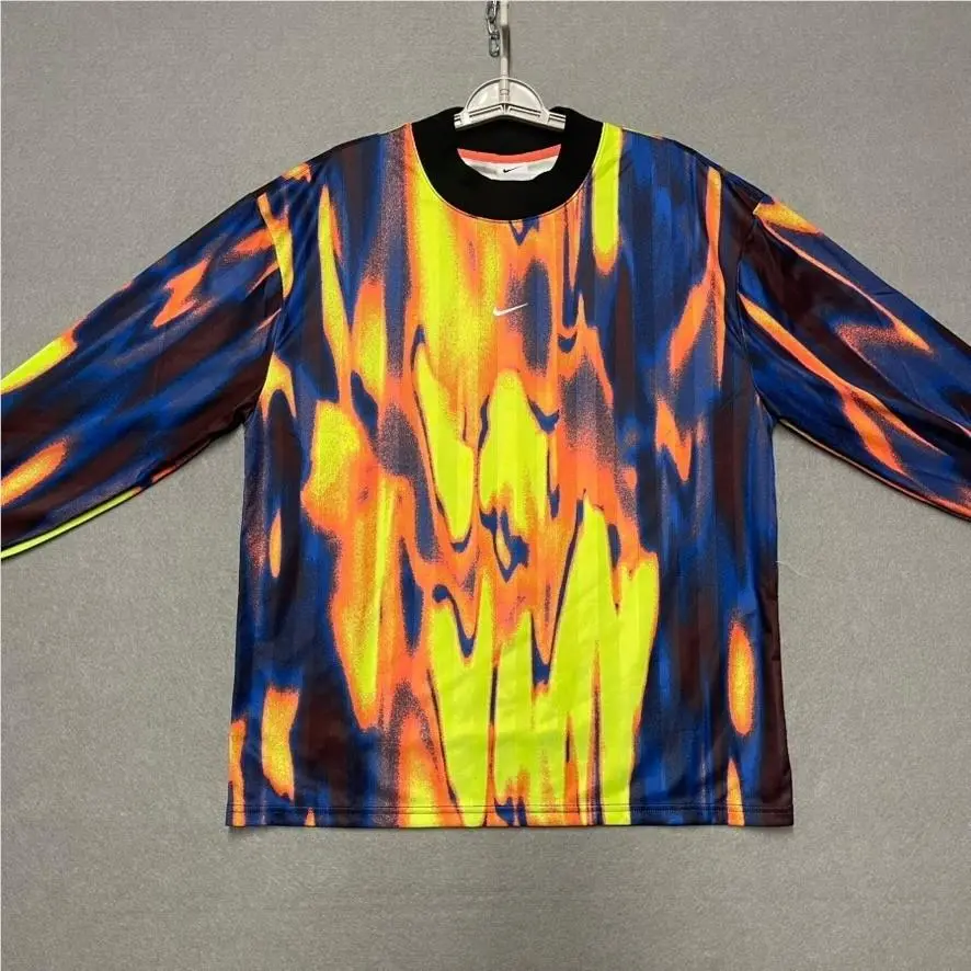 Nike Jersey Mens Small Multicolor Culture of Football Goalie Shirt Aop Loose Fit