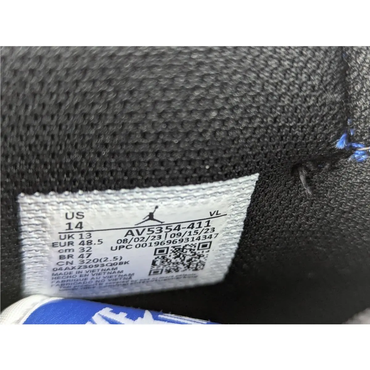 Nike shoes - Air Jordan 1 - Air - AV5354-411 - Blue 6