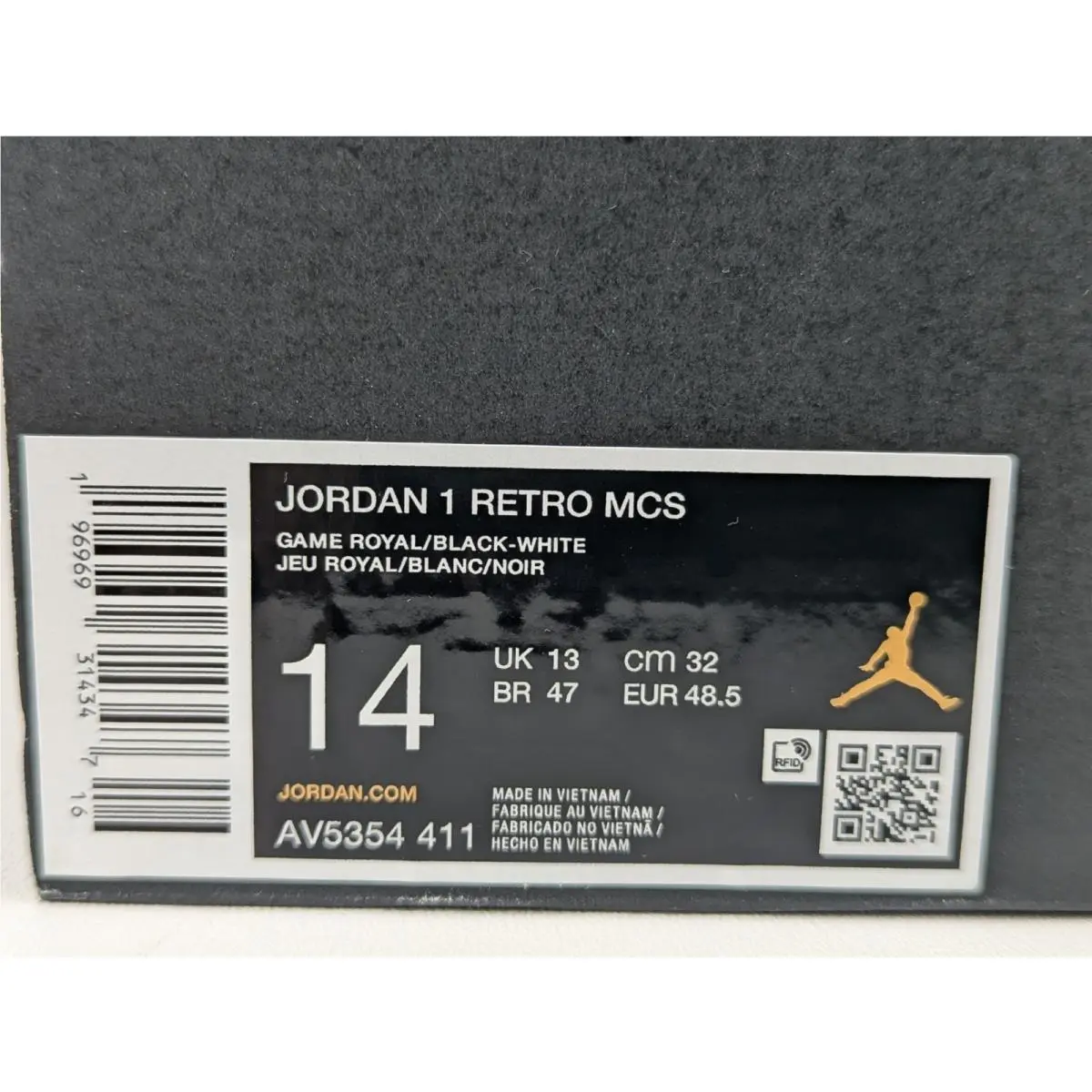 Nike shoes - Air Jordan 1 - Air - AV5354-411 - Blue 7