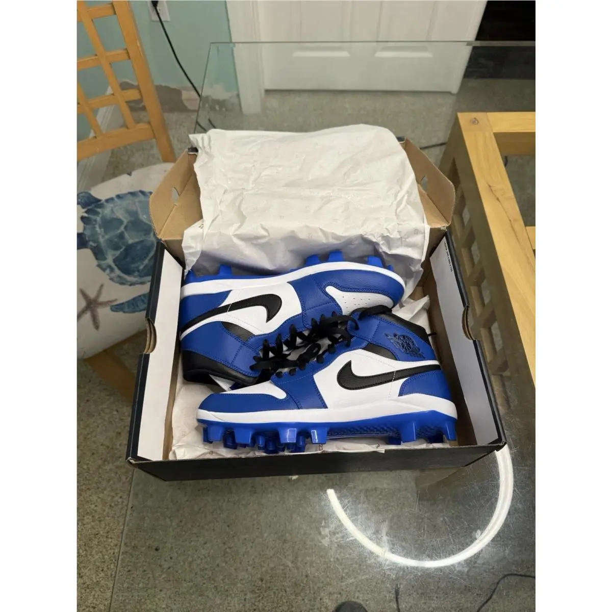 Nike shoes - Nike Air Jordan 1 - Air - AV5354-411 - Blue 0