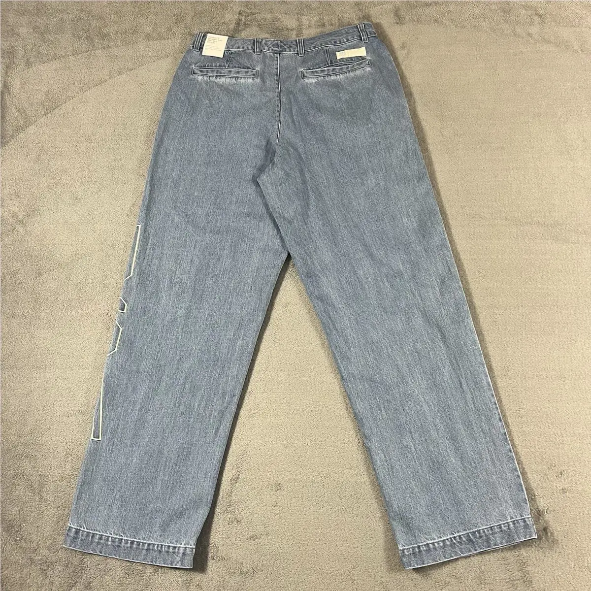 Nike clothing - Loose Fit Straight Leg - Loose Fit Straight Leg - FQ2191 - Blue 1