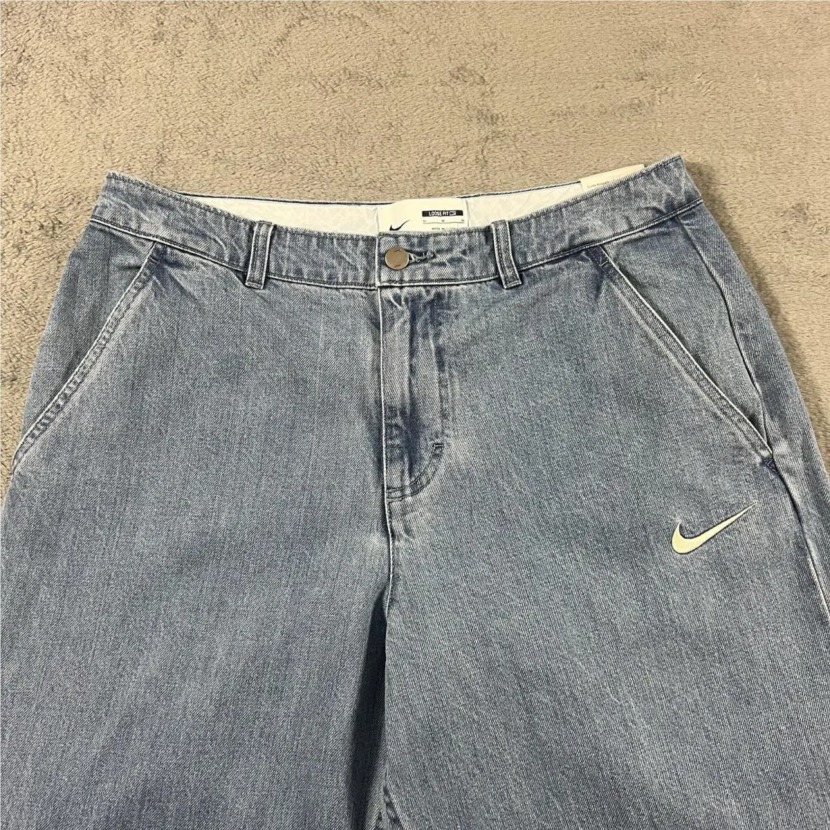 Nike clothing - Loose Fit Straight Leg - Loose Fit Straight Leg - FQ2191 - Blue 4